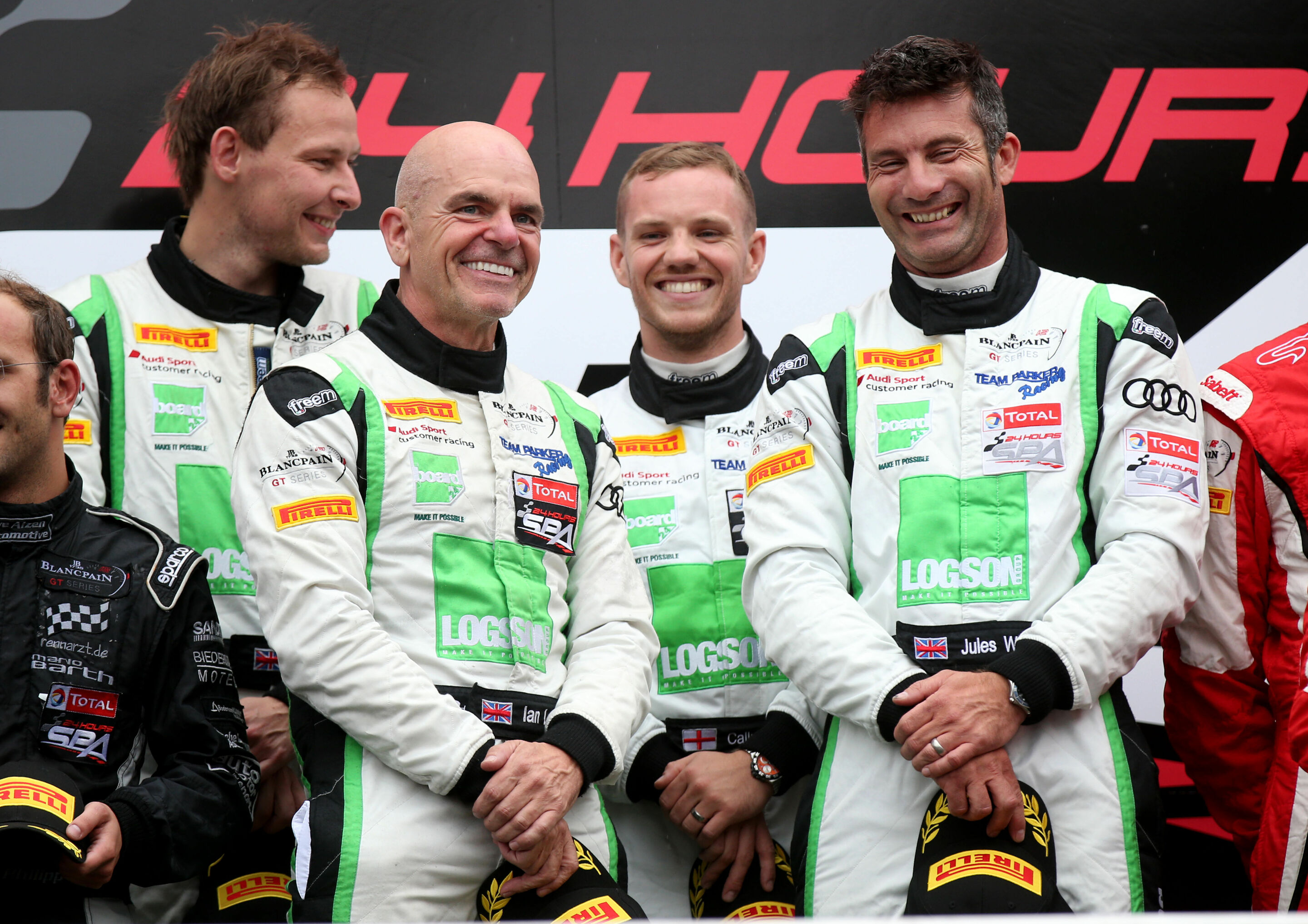 24h Spa 2015 - Benny Simonsen (DK), Ian Loggie (GB), Callum Macleod (GB), Julian Westwood (GB)