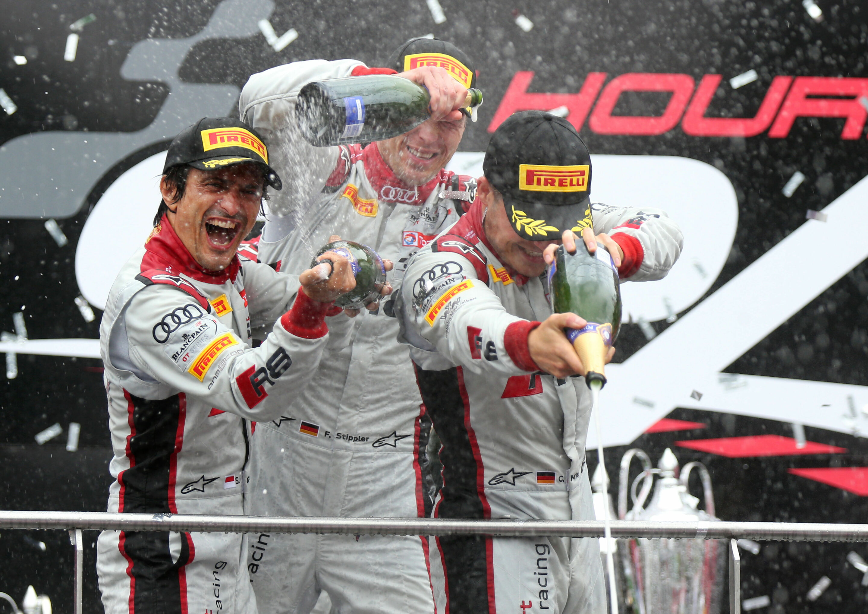 24h Spa 2015 - Stéphane Ortelli (MC), Frank Stippler (D), Nico Müller (CH)