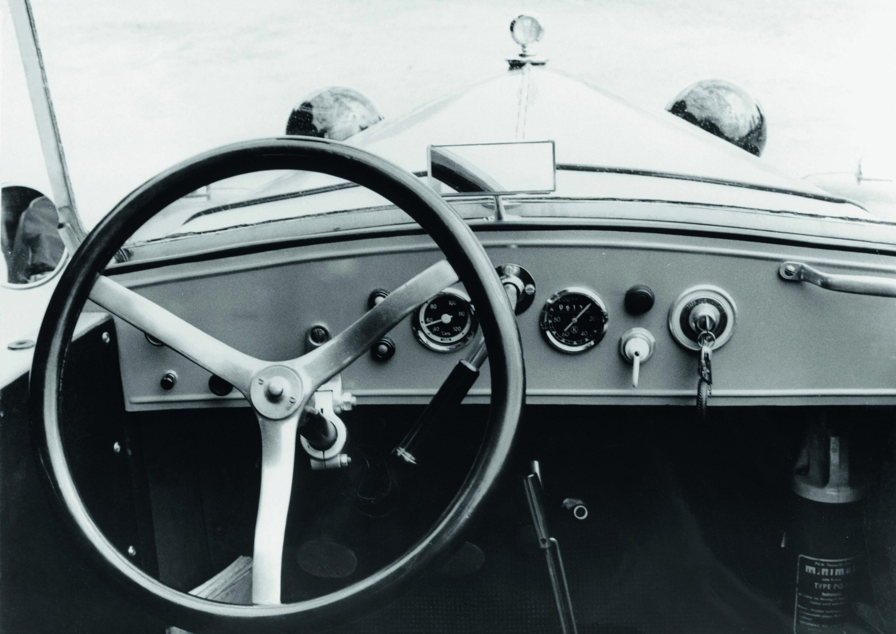 Jubiläumsmagazin Historie - DKW: Cockpit eines F1 Roadster