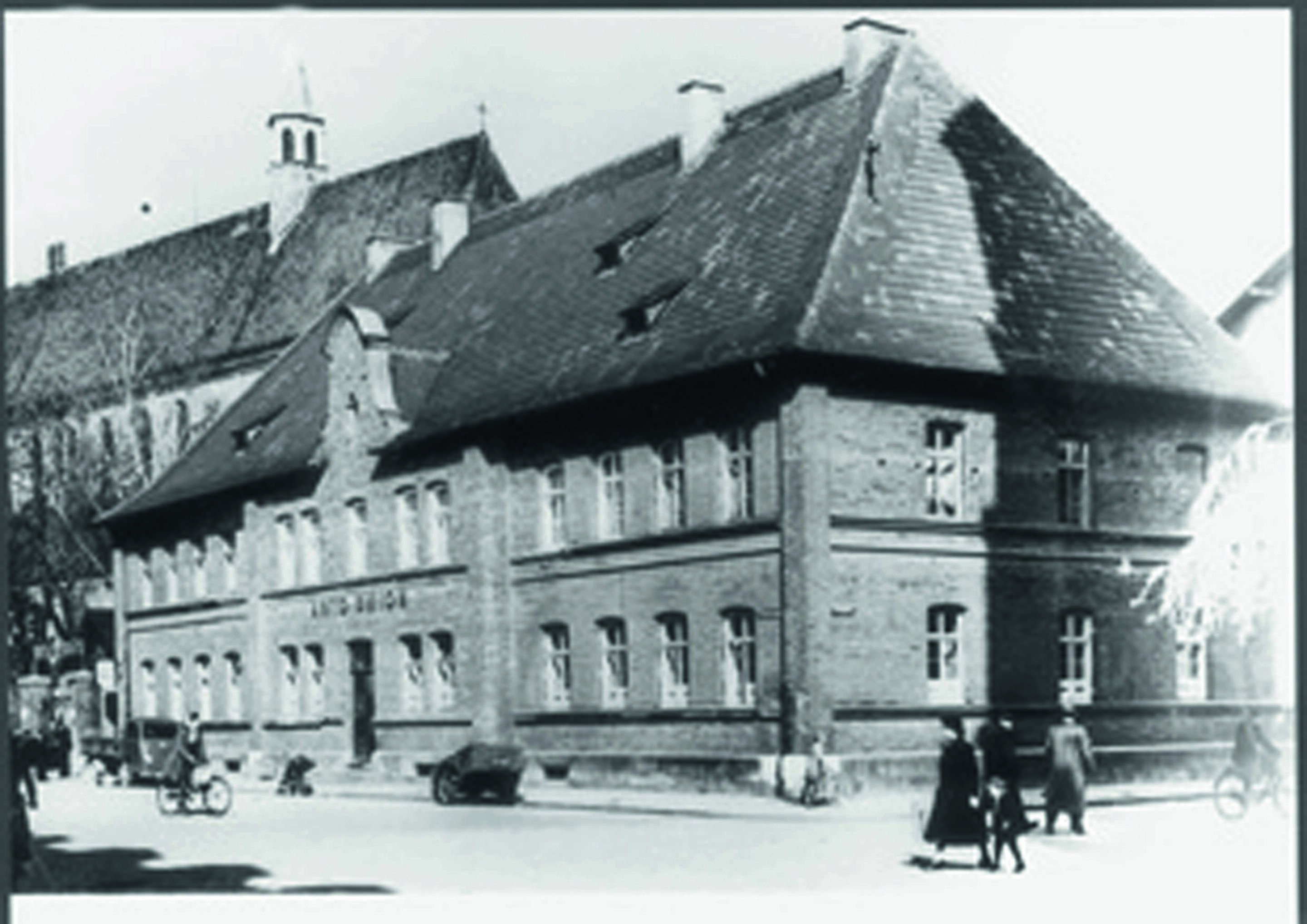 Jubiläumsmagazin Historie - Das Gebäude Schrannenstraße 3 war die Urzelle der Auto Union in Ingolstadt