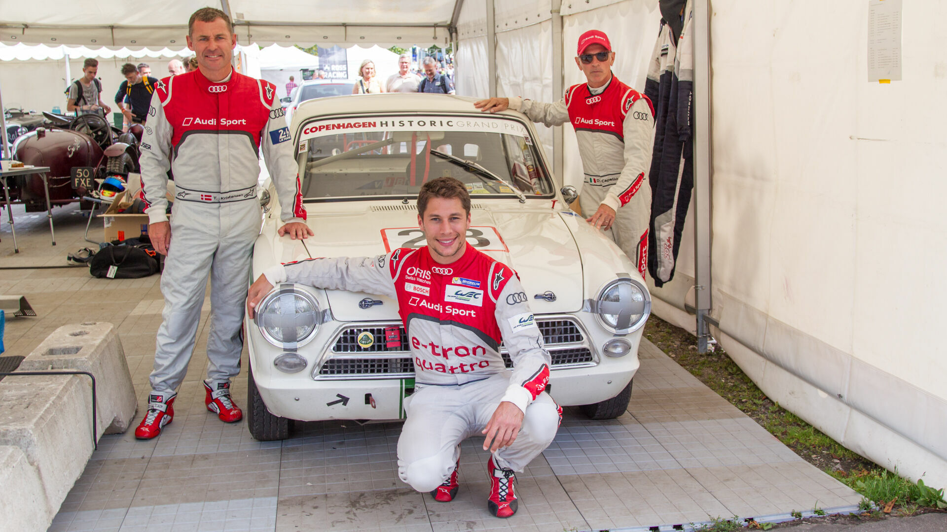 Kopenhagen Historic Grand Prix 2015 - Tom Kristensen, Loïc Duval, Dindo Capello