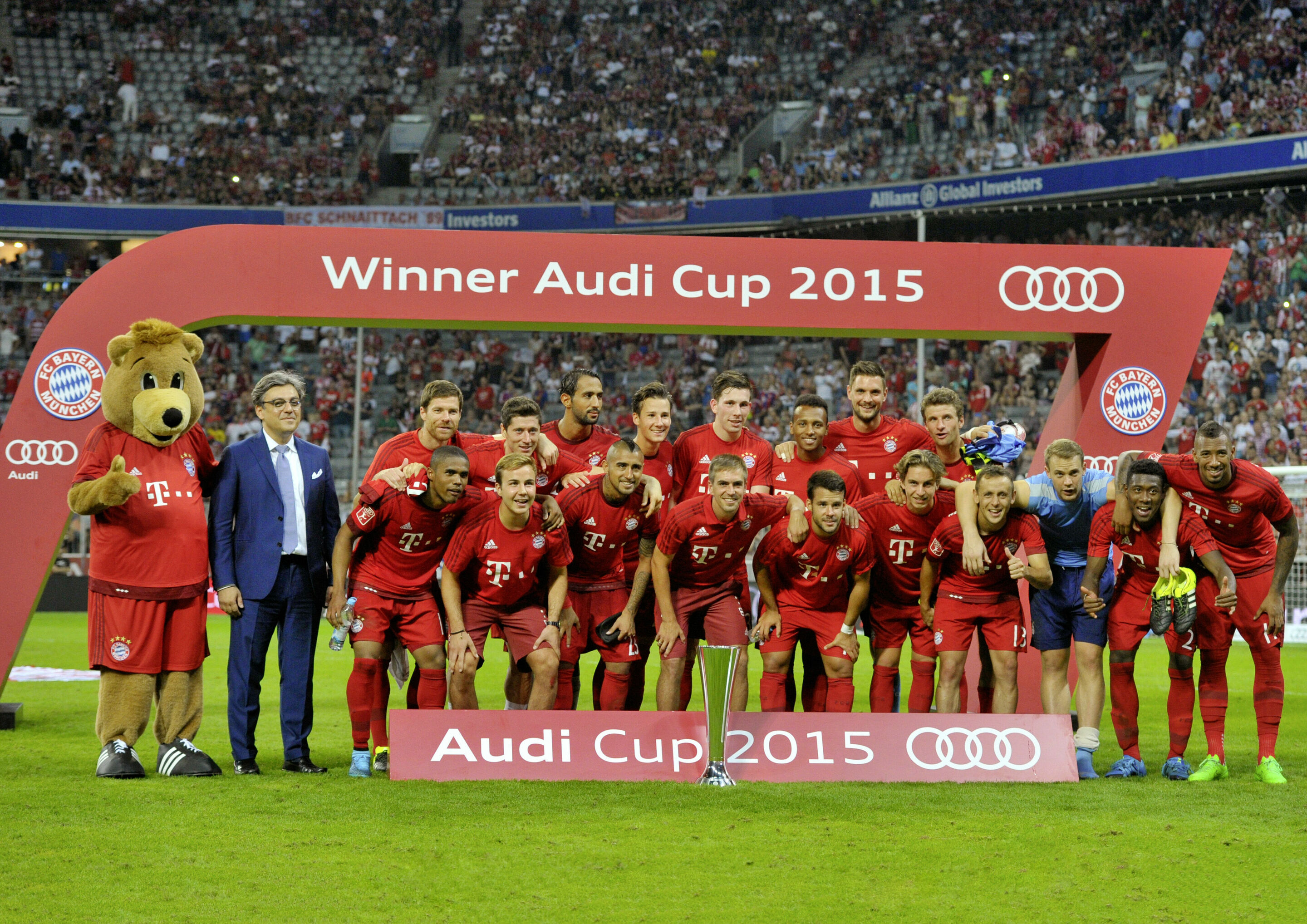 Audi Cup 2015 - Bayern München wins the Audi Cup 2015
