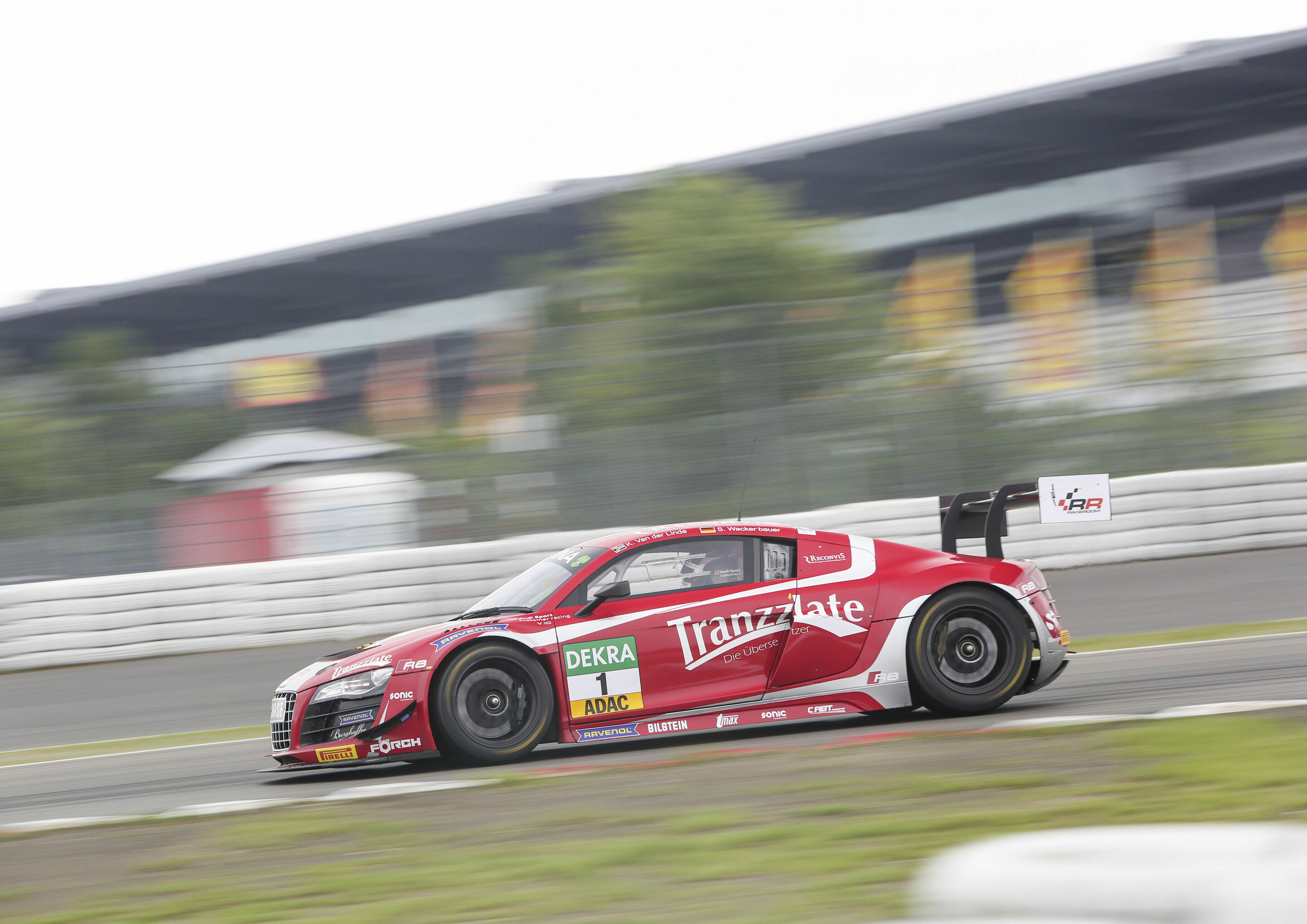 ADAC GT Masters 2015 - Audi R8 LMS ultra #1 (C. Abt Racing), Stefan Wackerbauer/Kelvin van der Linde