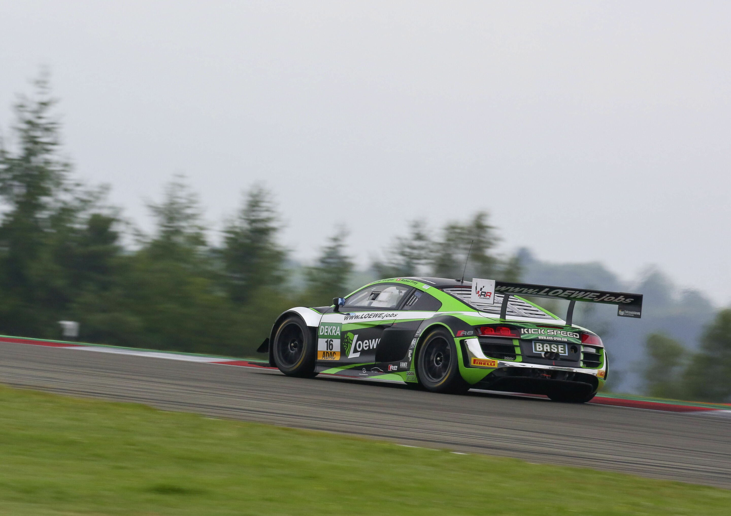 ADAC GT Masters 2015 - Audi R8 LMS ultra #16 (YACO Racing), Rahel Frey/Philip Geipel