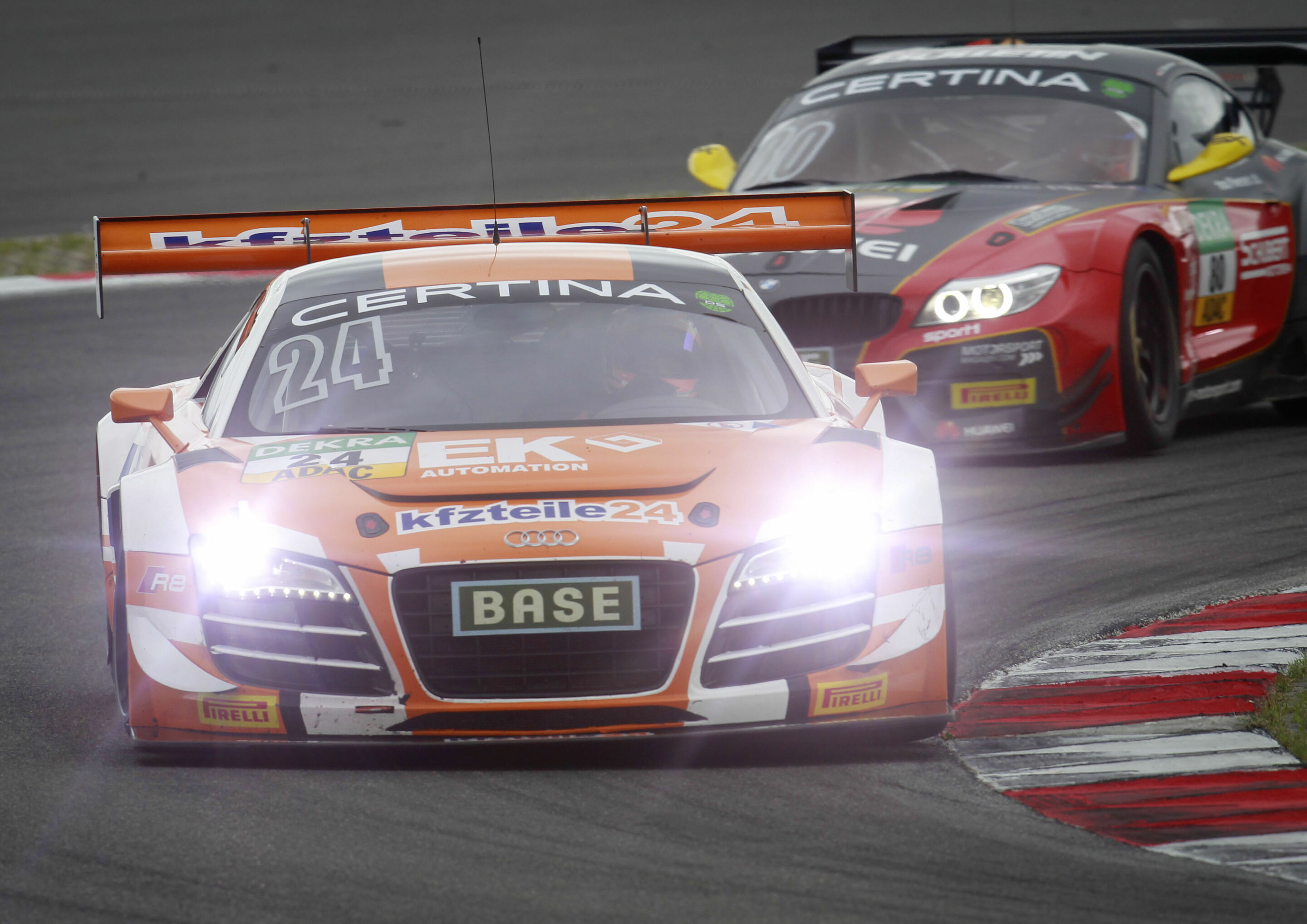 ADAC GT Masters 2015 - Audi R8 LMS ultra #24 (kfzteile24 MS RACING), Florian Stoll/Marc Basseng