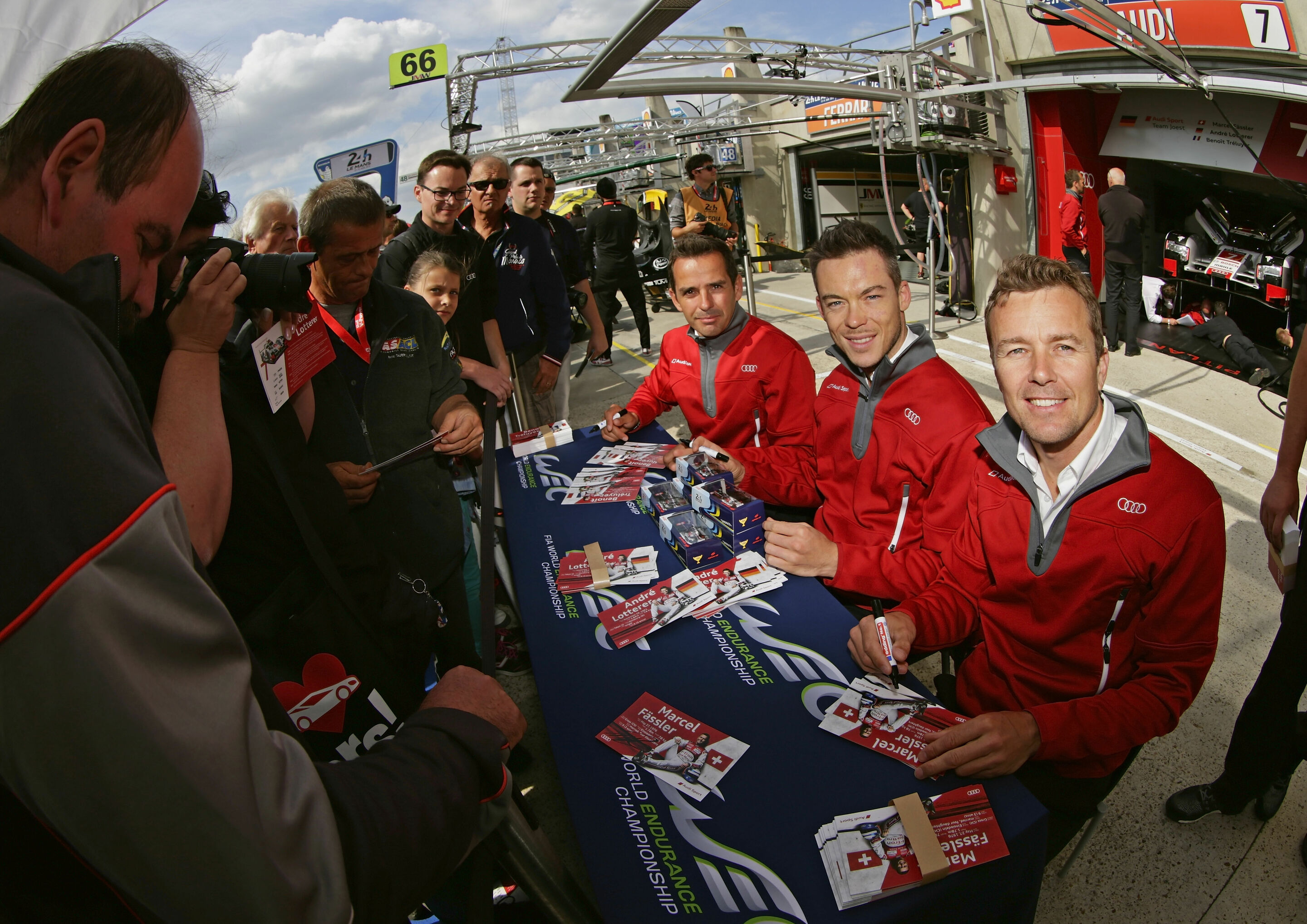 24 Stunden Le Mans 2015 - Benoît Tréluyer, André Lotterer, Marcel Fässler