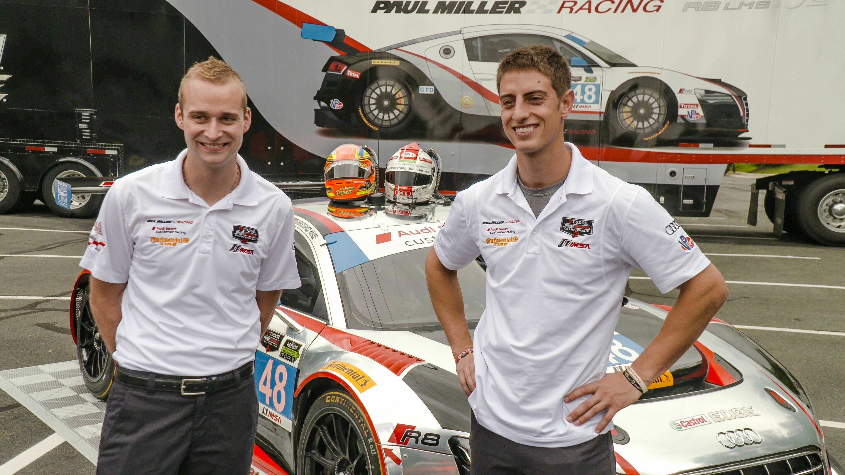 Audi of America, Veranstaltung Herndon - Christopher Haase, Dion von Moltke, Audi R8 LMS, Paul Miller Racing