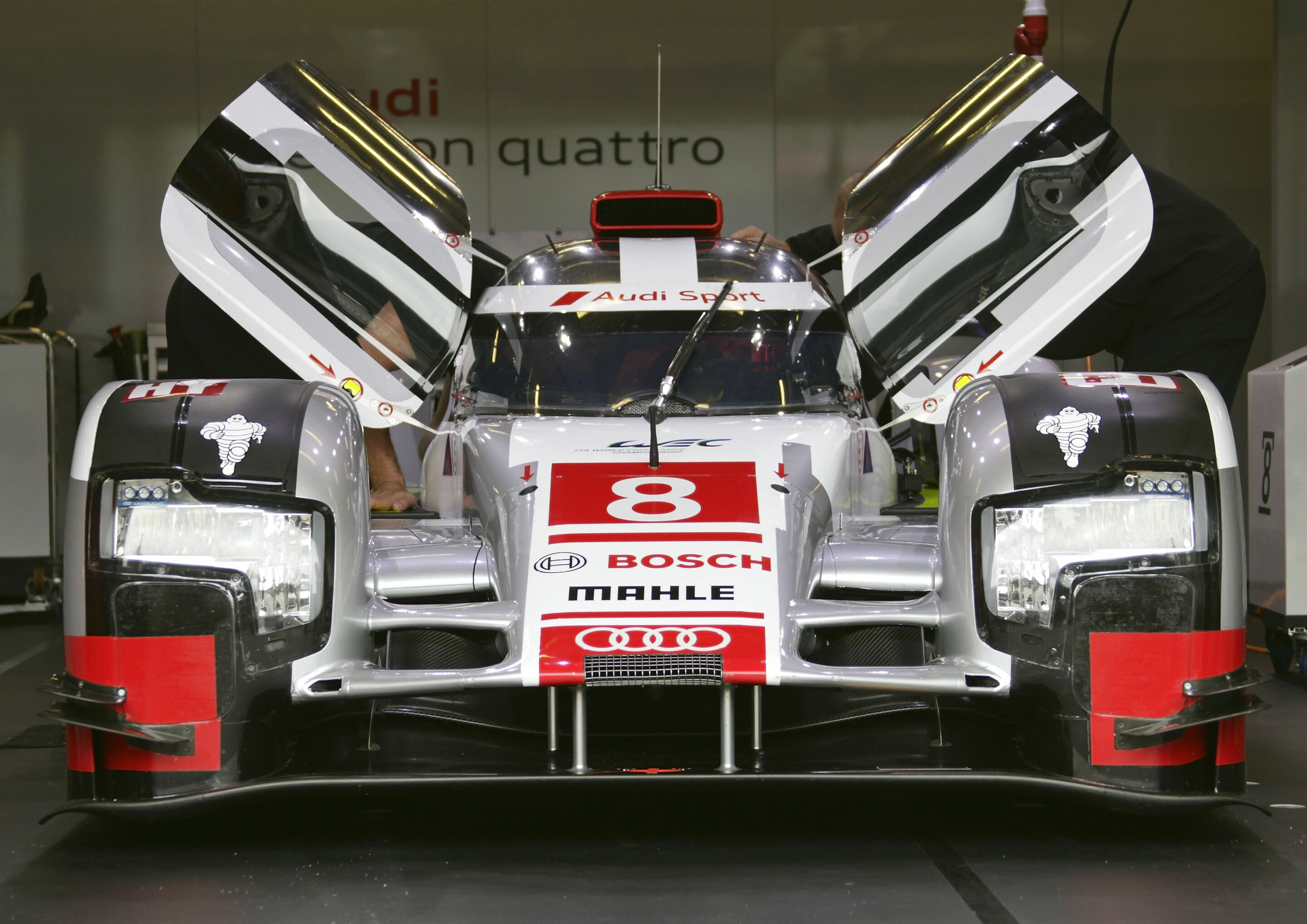 WEC Nürburgring 2015 - Audi R18 e-tron quattro #8 (Audi Sport Team Joest), Lucas di Grassi, Loïc Duval, Oliver Jarvis