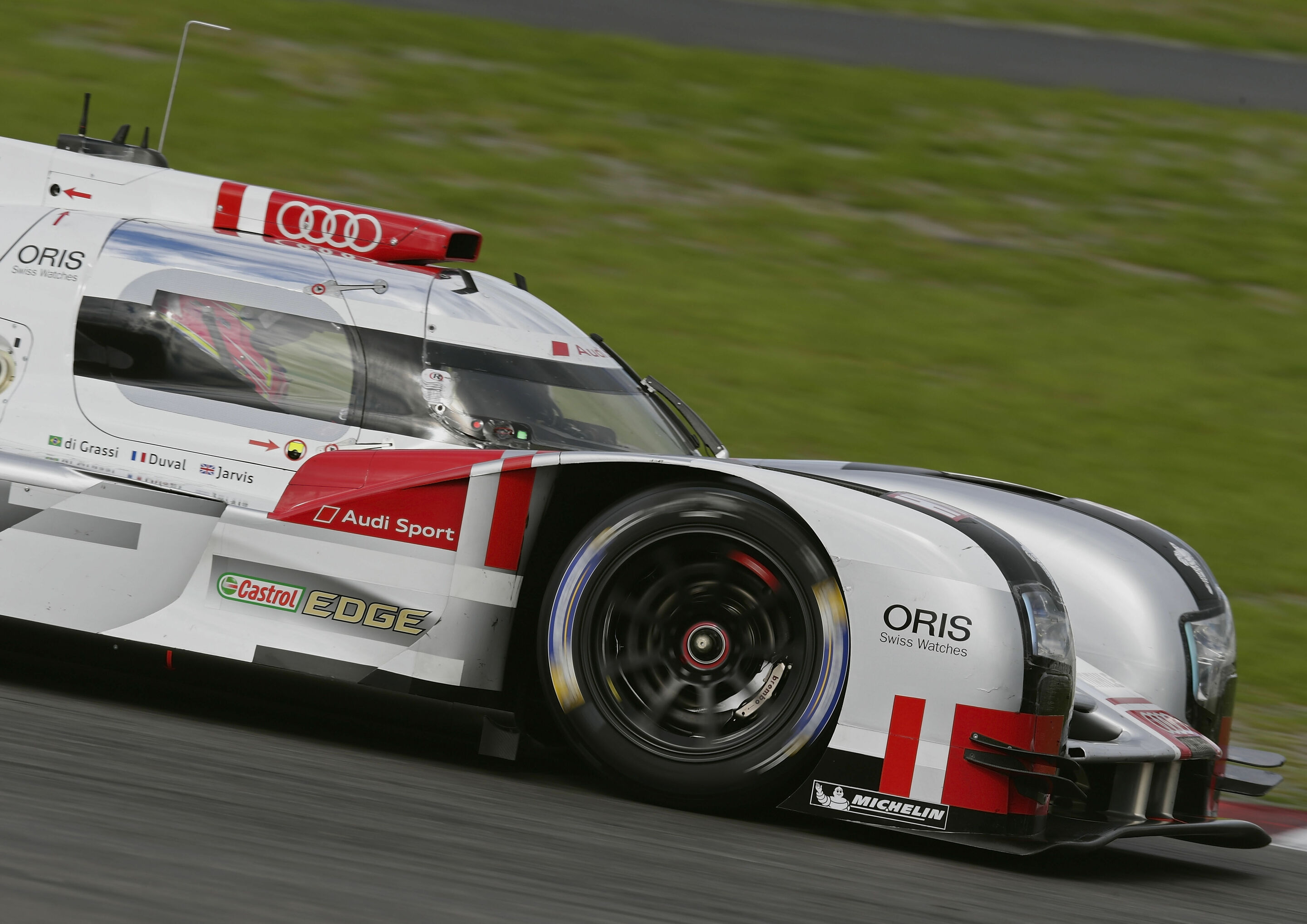 WEC Nürburgring 2015 - Audi R18 e-tron quattro #8 (Audi Sport Team Joest), Lucas di Grassi, Loïc Duval, Oliver Jarvis