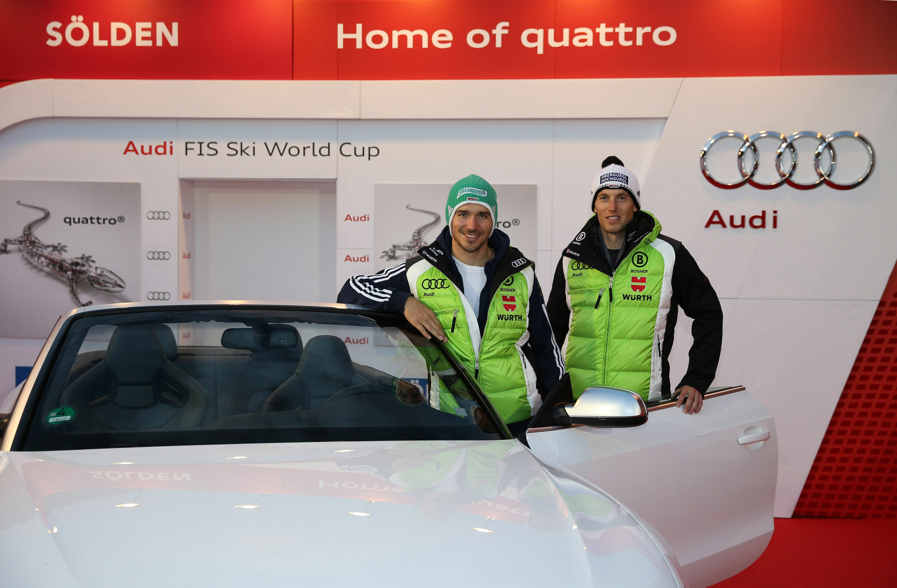 Felix Neureuther and Fritz Dopfner