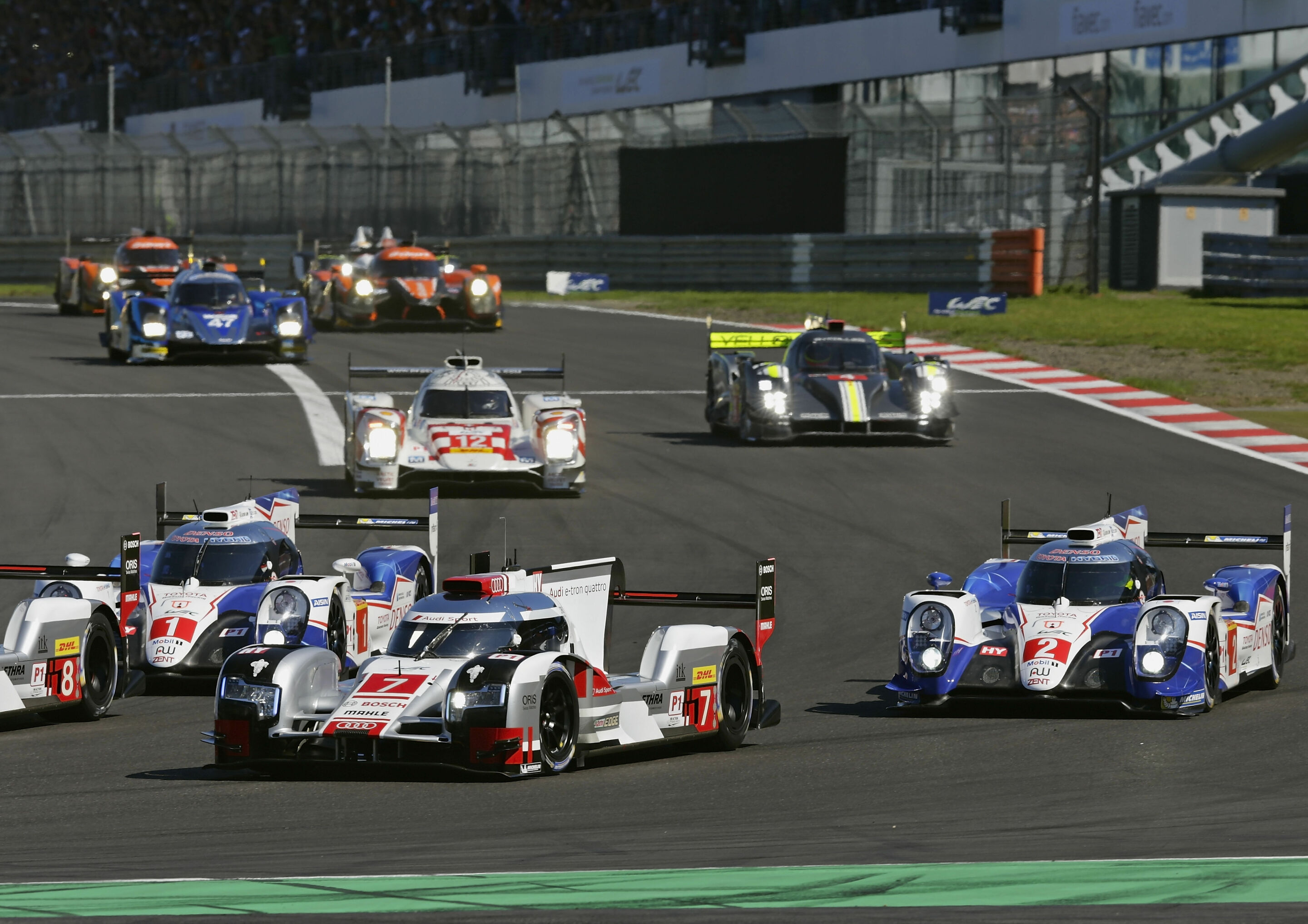 WEC Nürburgring 2015 - Audi R18 e-tron quattro #7 (Audi Sport Team Joest), Marcel Fässler, André Lotterer, Benoît Tréluyer