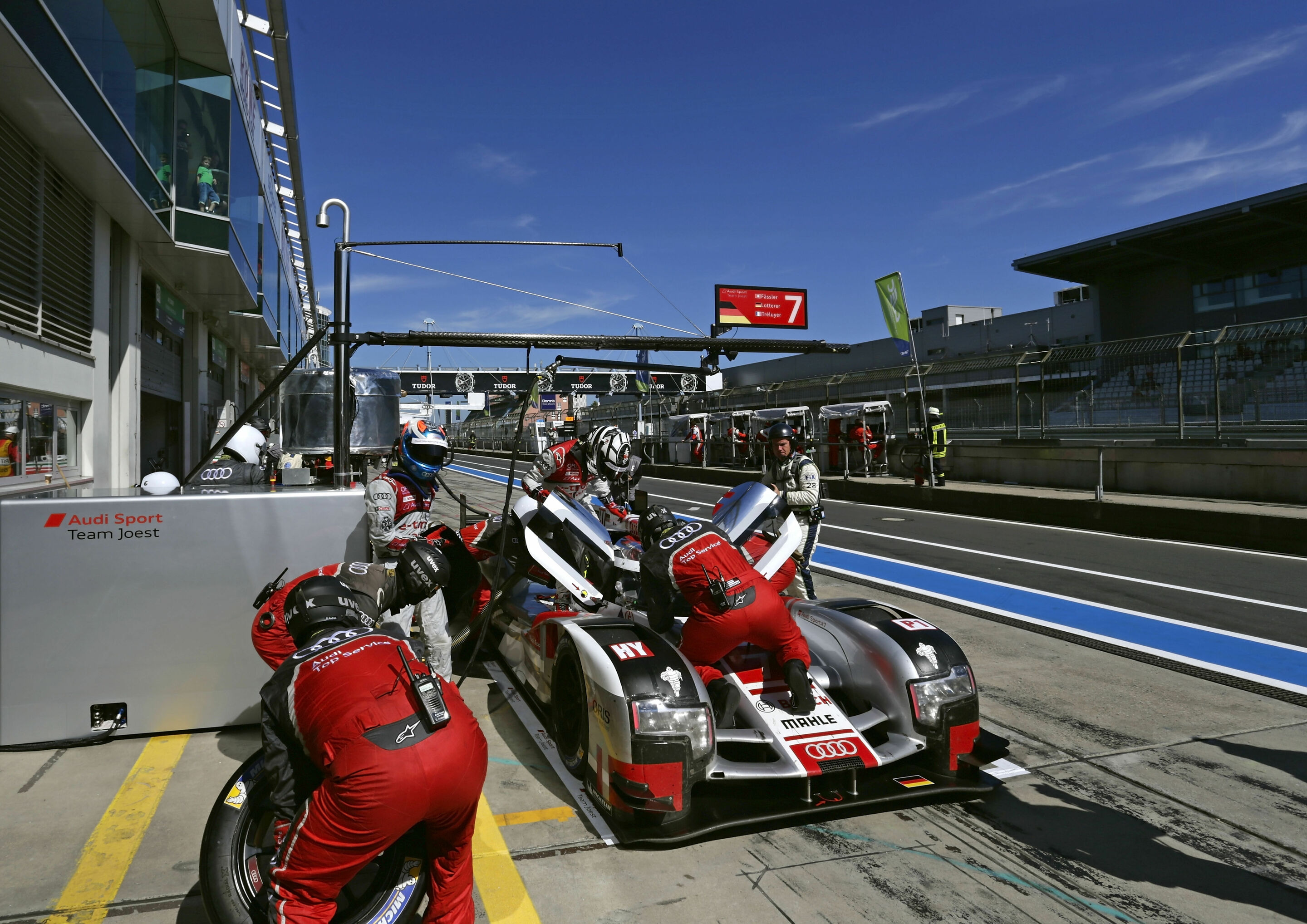 WEC Nürburgring 2015 - Audi R18 e-tron quattro #7 (Audi Sport Team Joest), Marcel Fässler, André Lotterer, Benoît Tréluyer