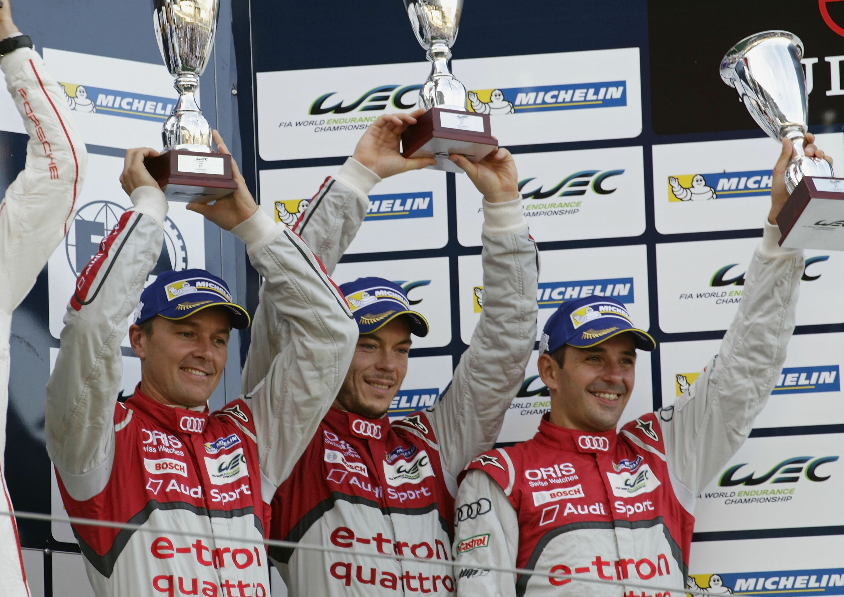 WEC Nürburgring 2015 - Marcel Fässler, André Lotterer, Benoît Tréluyer