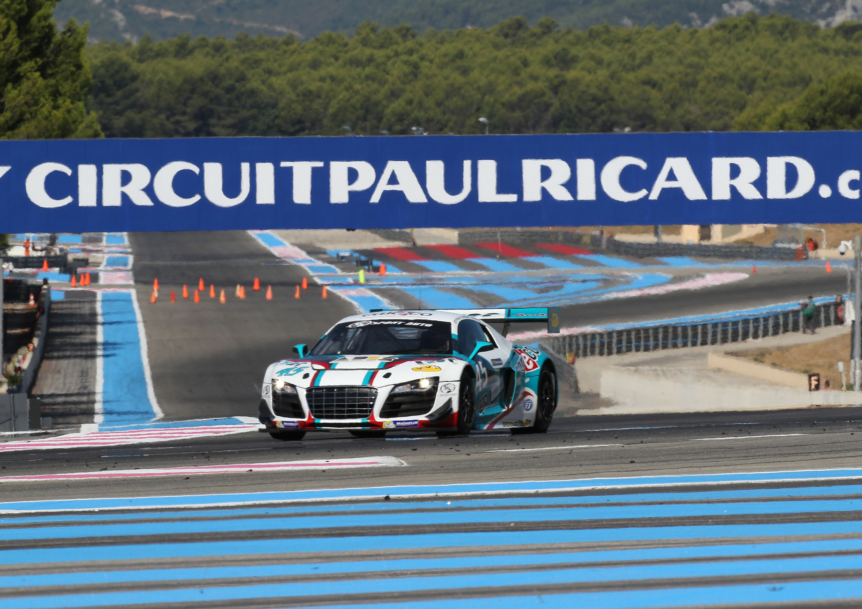 Audi R8 LMS #45 (AB Sport Auto), Franck Thybaud/Thierry Proust