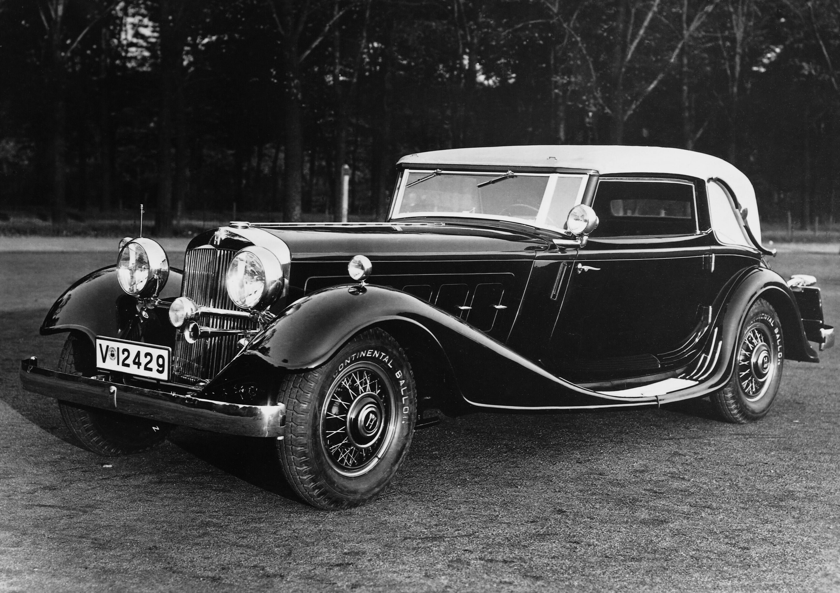 Horch 670 sport cabriolet, 6 l, 12 cylinder (V-engine), 120 hp