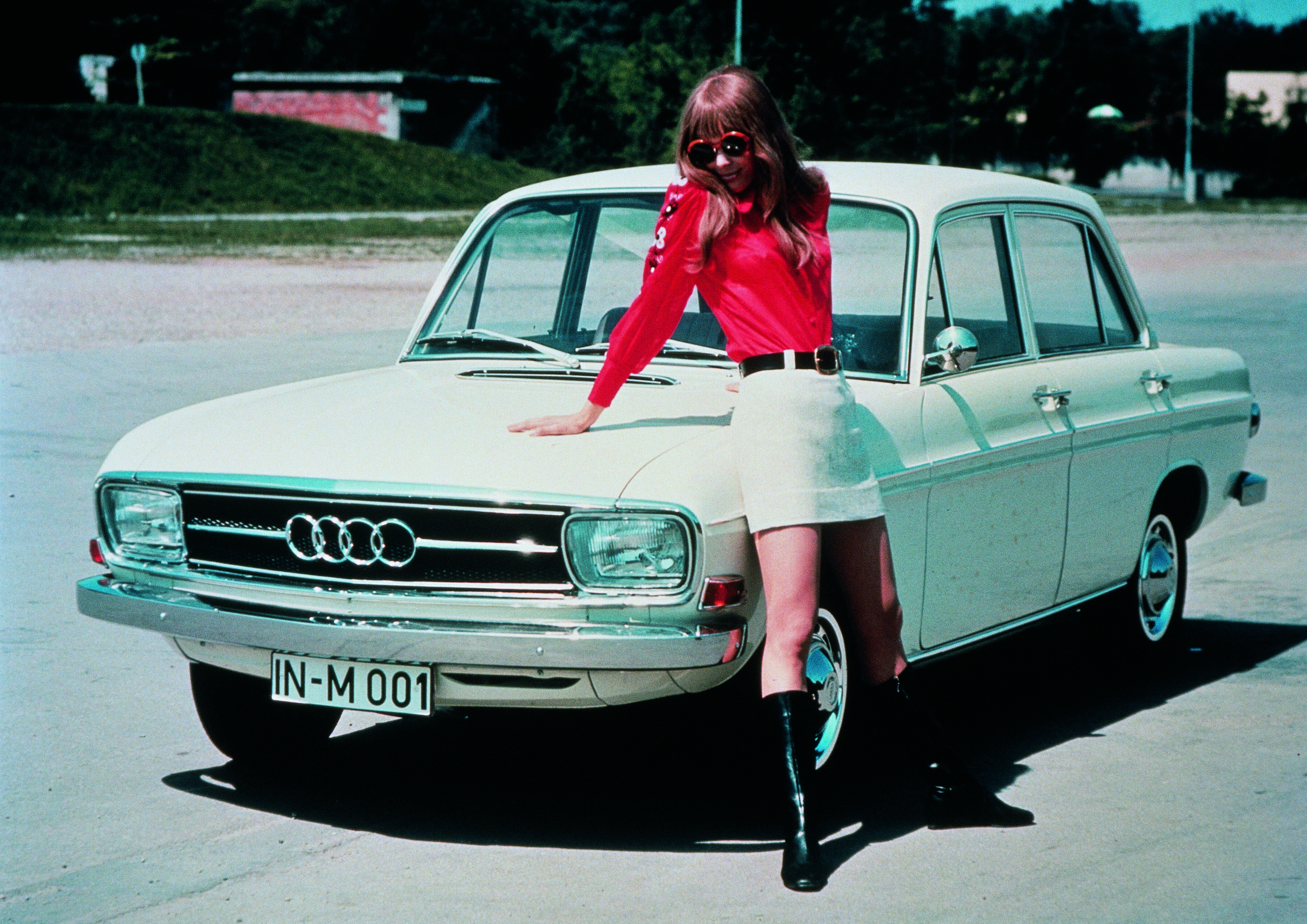 Audi 60 L, 1,5 Liter-Vierzylindermotor, 55 PS, Baujahr 1971