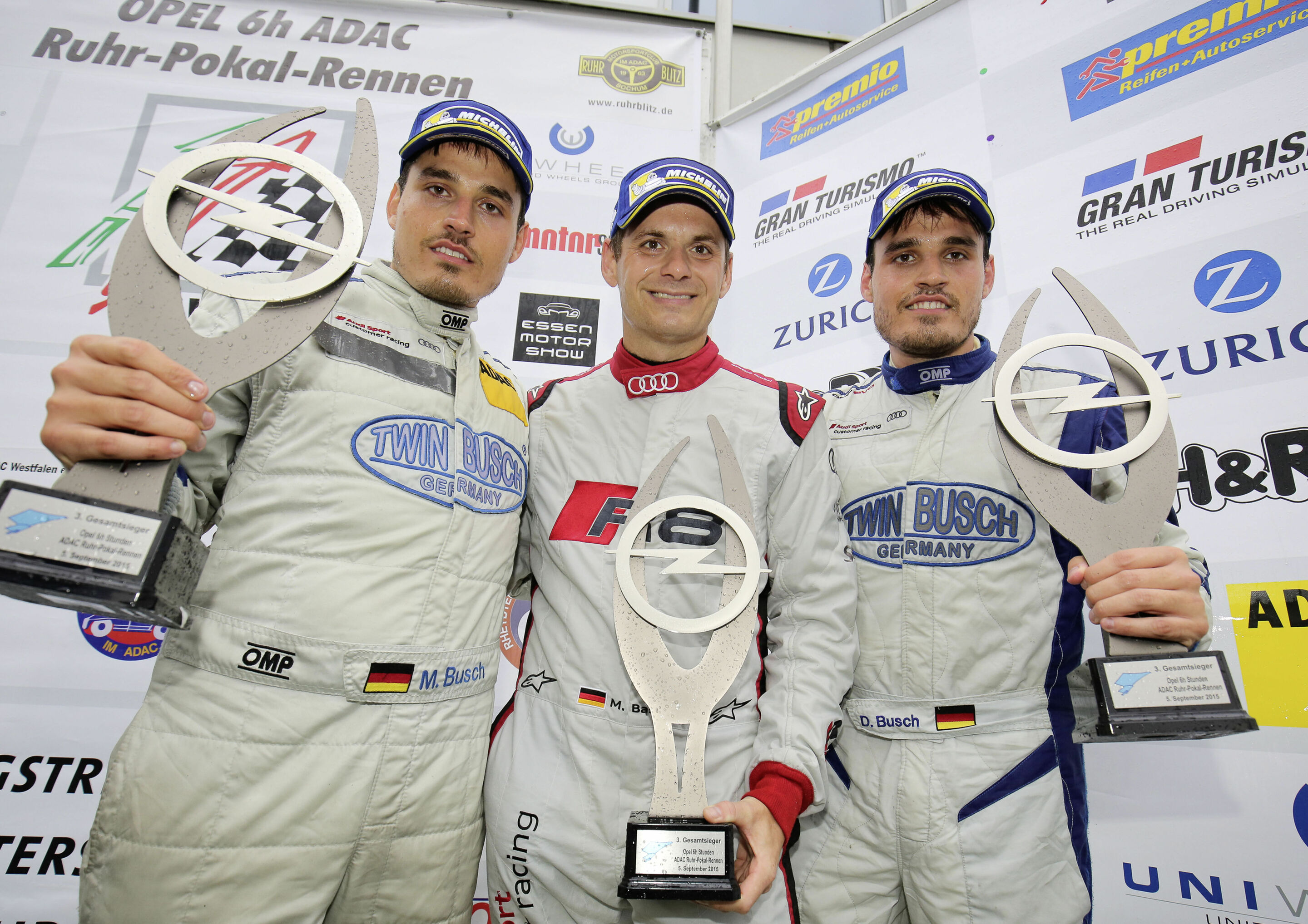 VLN 2015 - Marc Busch, Marc Basseng, Dennis Busch