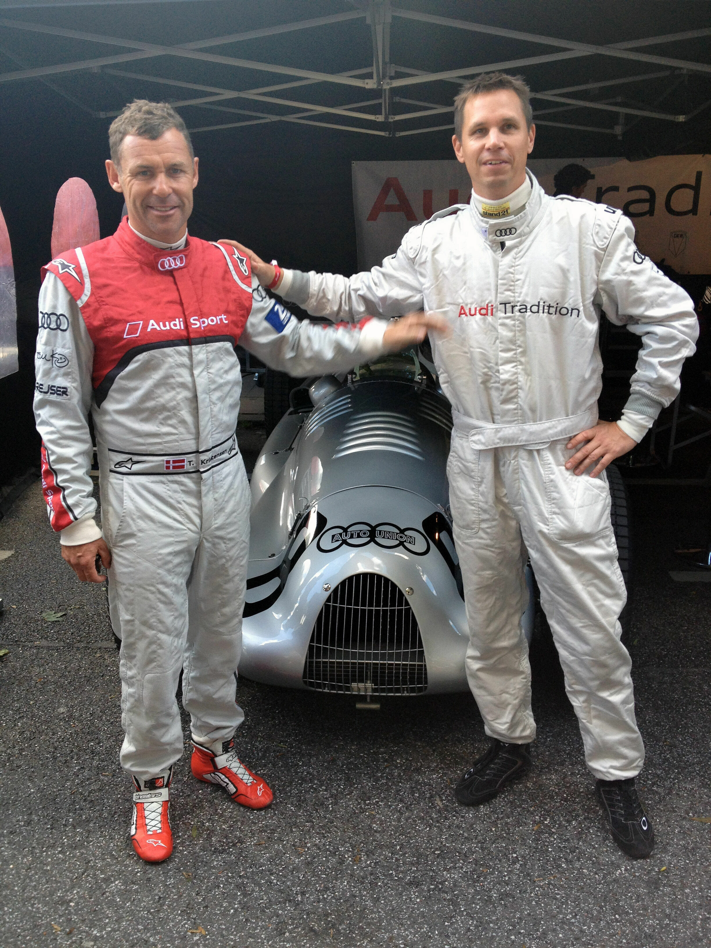 14. Hamburger Stadtpark-Revival - Tom Kristensen, Timo Witt, Auto Union Typ D, 14. Hamburger Stadtpark-Revival