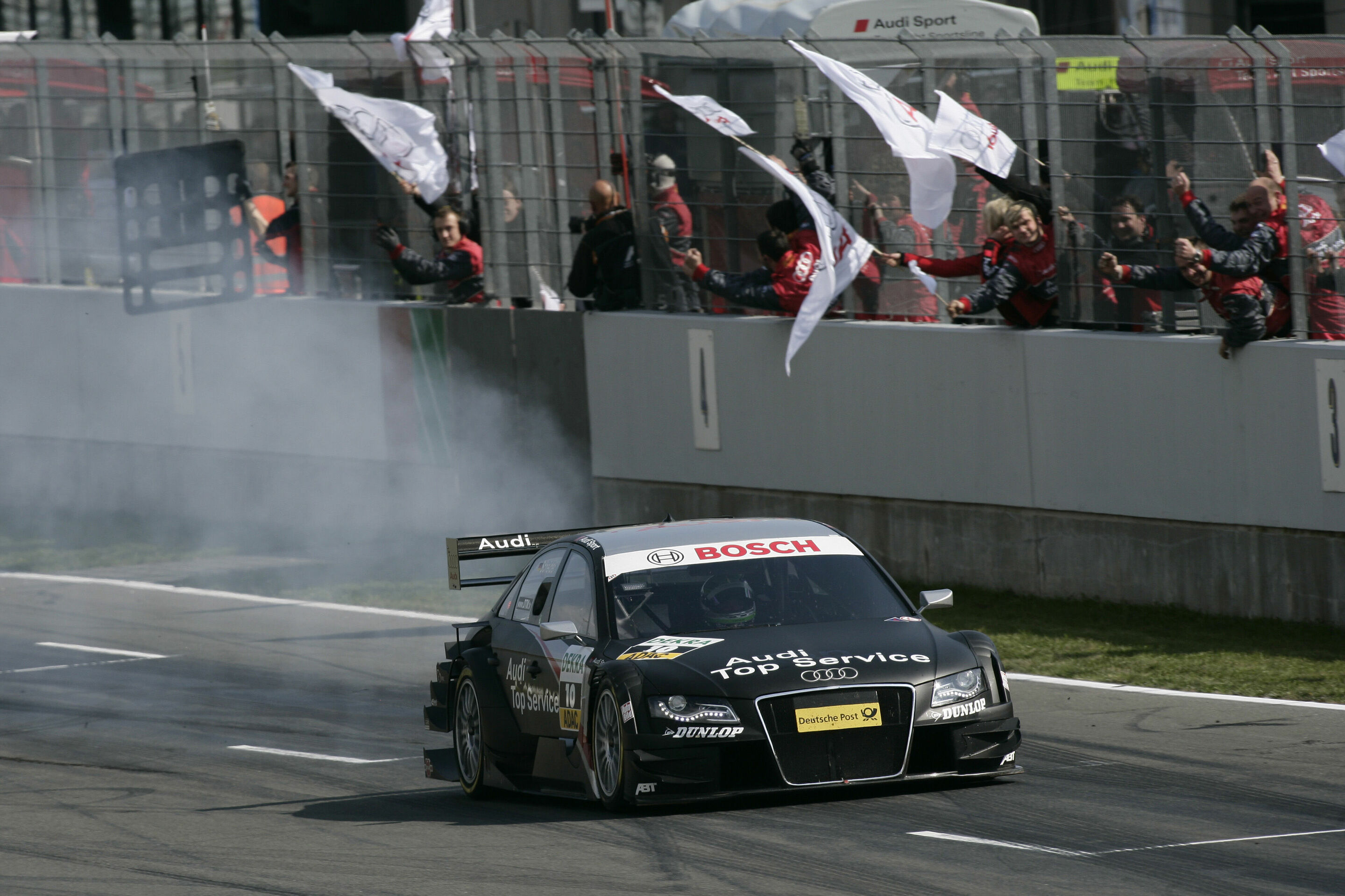 DTM Oschersleben 2008 - Timo Scheider, Sieger DTM Oschersleben 2008