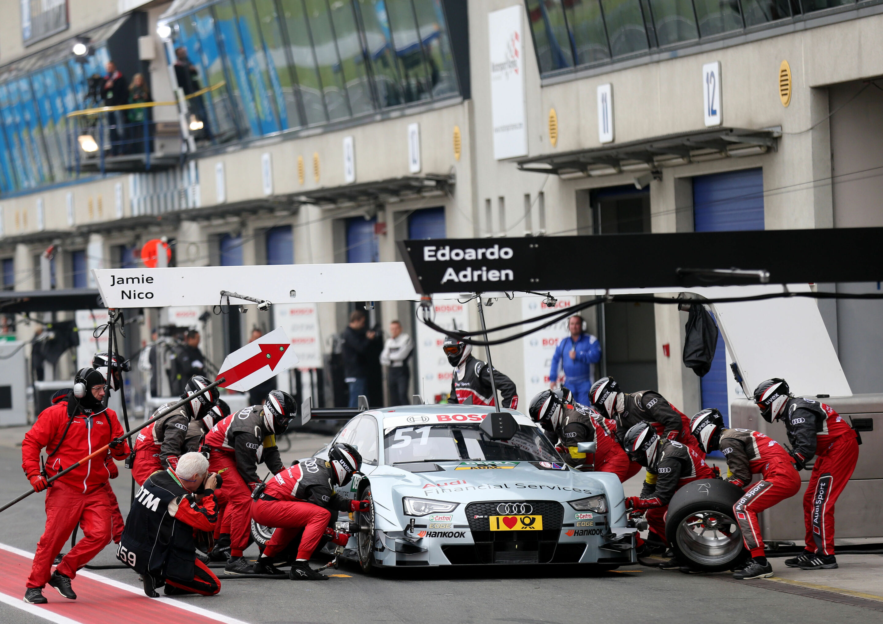 DTM Oschersleben 2015 - Audi Financial Services Audi RS 5 DTM #51 (Audi Sport Team Rosberg), Nico Müller