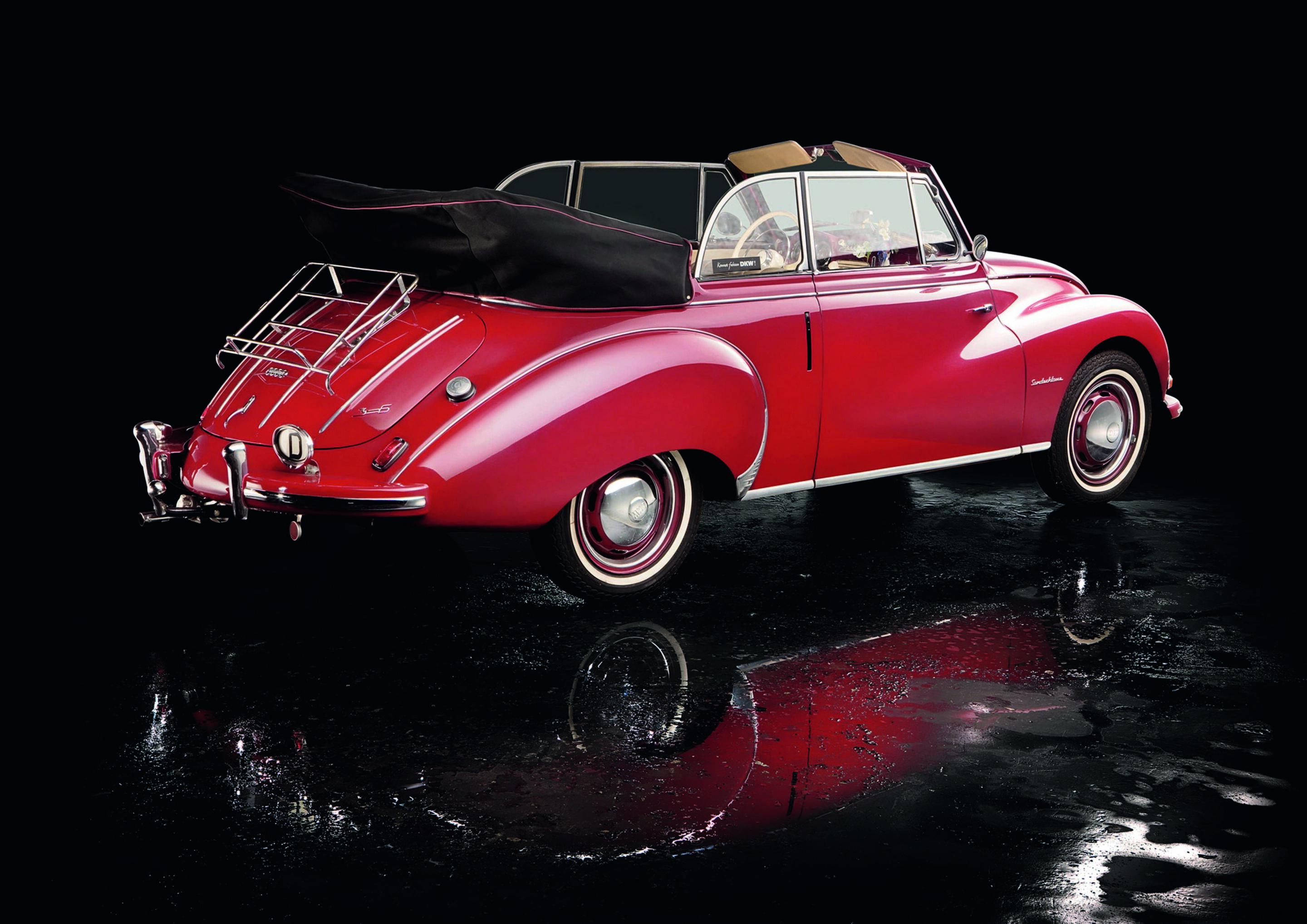 Jubiläumsmagazin Historie - DKW 3 = 6 Sonderklasse Cabriolet, Typ 91, Baujahr 1955