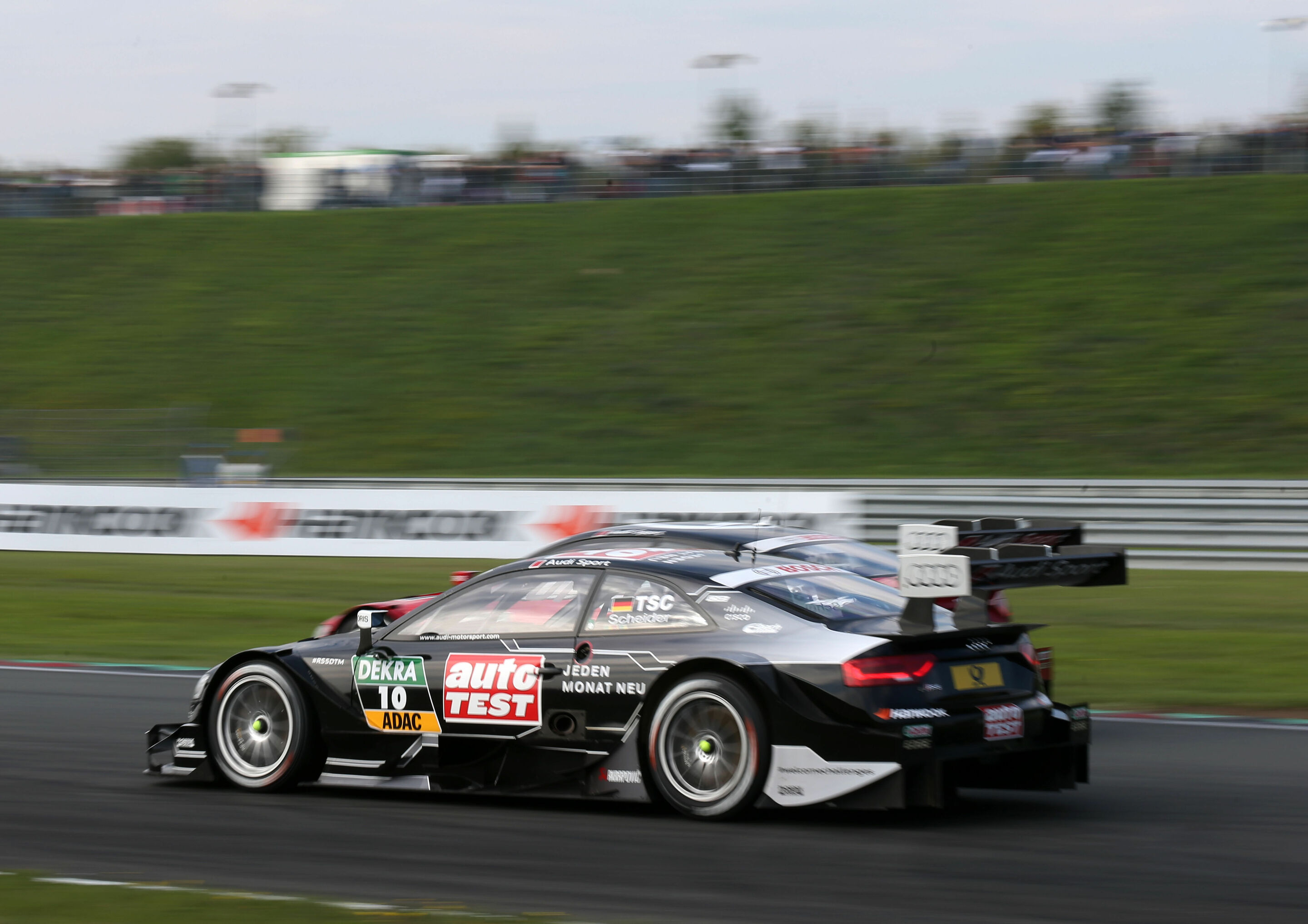 DTM Oschersleben 2015 - AUTO TEST Audi RS 5 DTM #10 (Audi Sport Team Phoenix), Timo Scheider