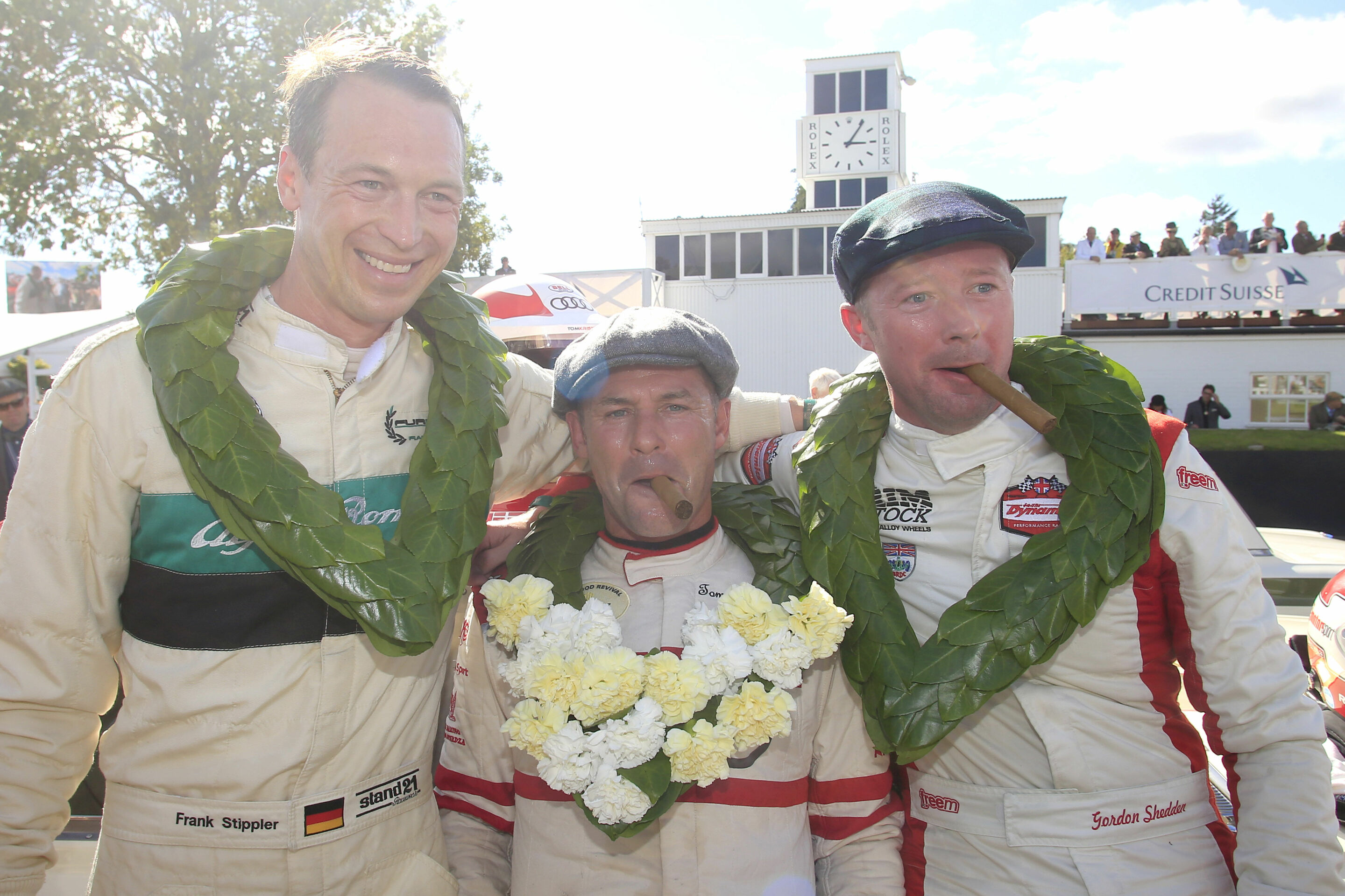 Goodwood Revival - Frank Stippler, Tom Kristensen, Gordon Shedden, Goodwood Revival