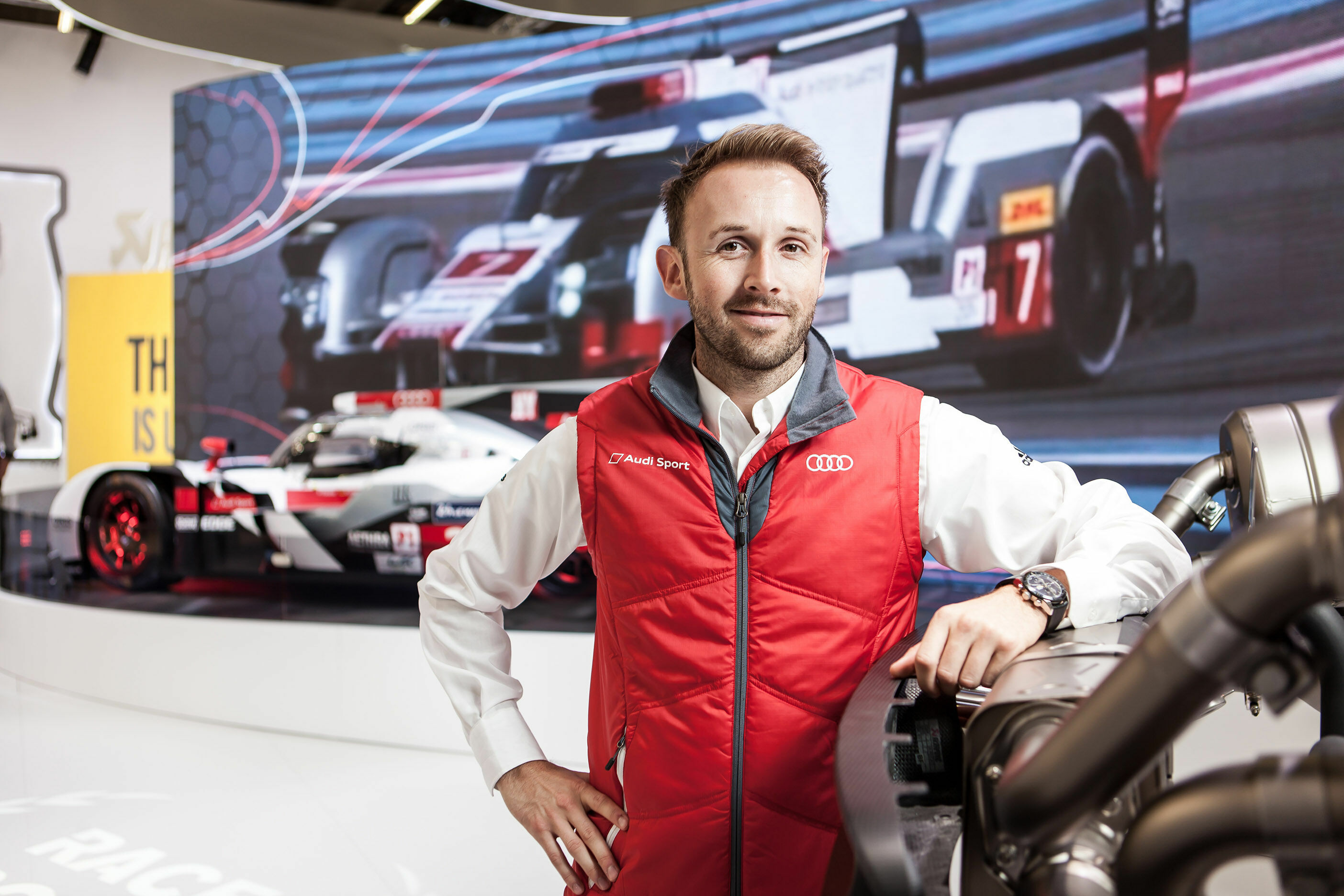 René Rast - René Rast, 2015 Frankfurt Motor Show