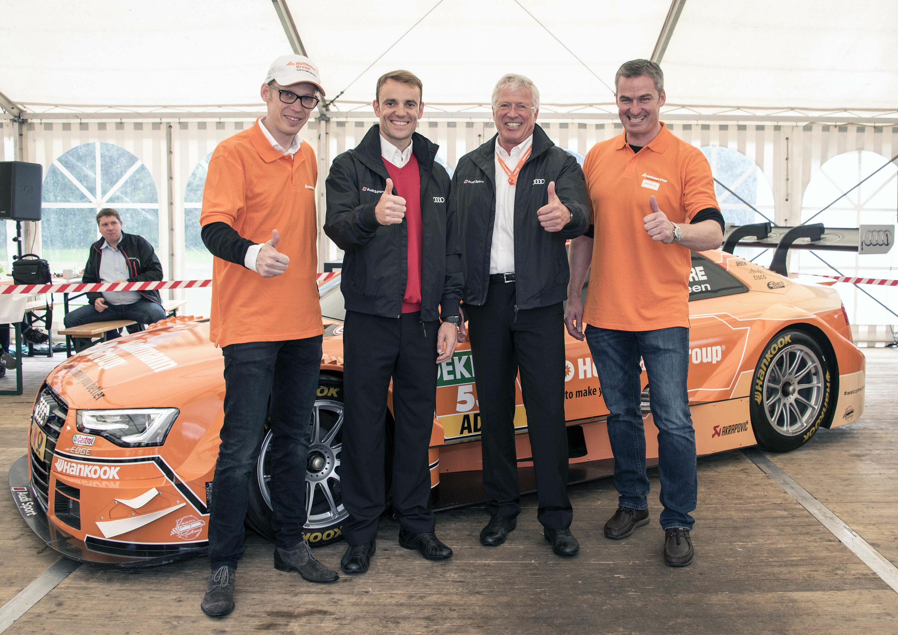 DTM Racing Day - Martin Reichenecker, Jamie Green, Arno Zensen, Mattias Funk