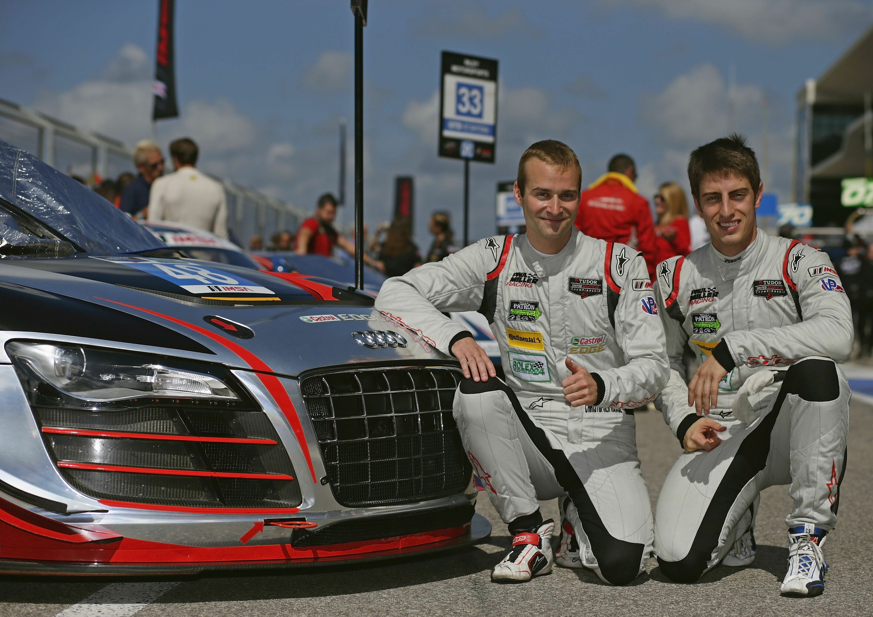 TUSC Austin 2015 - Christopher Haase, Dion von Moltke (Paul Miller Racing)