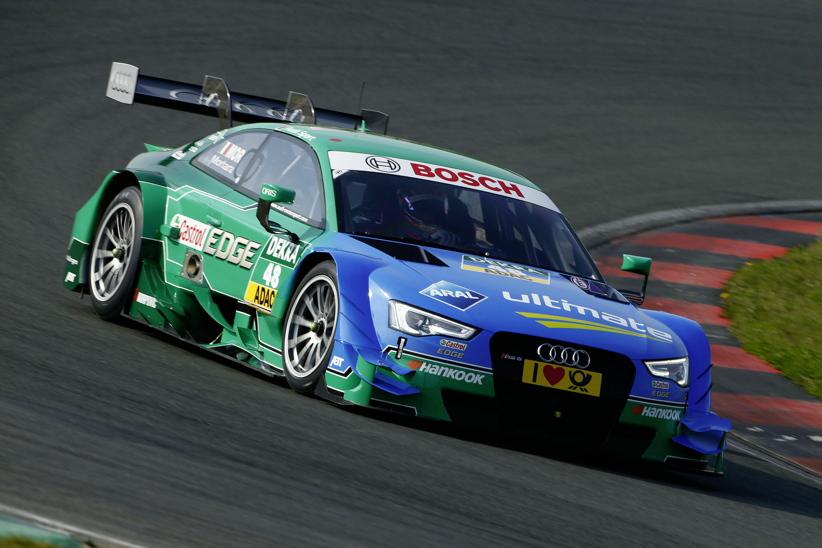 Audi vor spannender DTM-Saison 2015 - Castrol EDGE Audi RS 5 DTM #48 (Audi Sport Team Abt), Edoardo Mortara