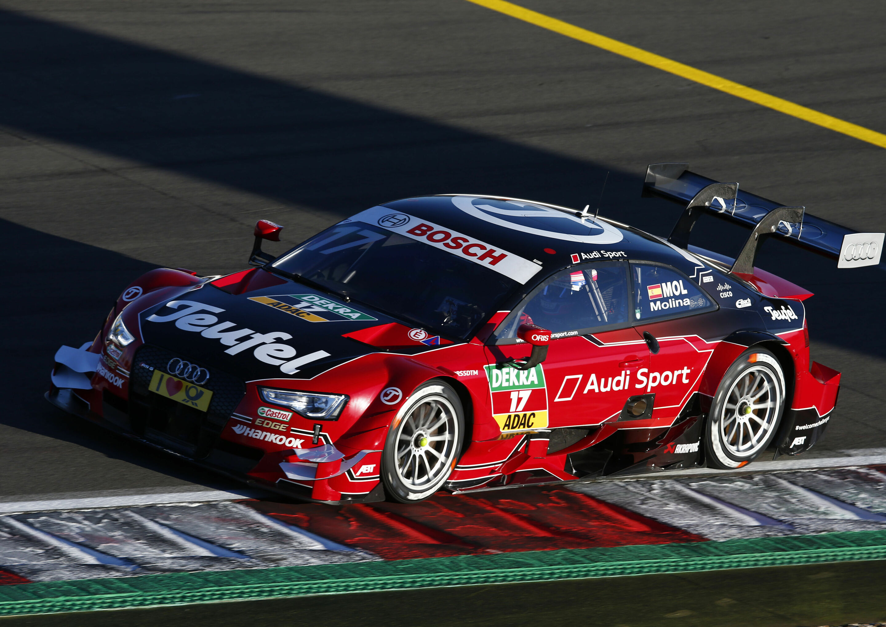 DTM Nürburgring 2015 - Teufel Audi RS 5 DTM #17 (Audi Sport Team Abt Sportsline), Miguel Molina