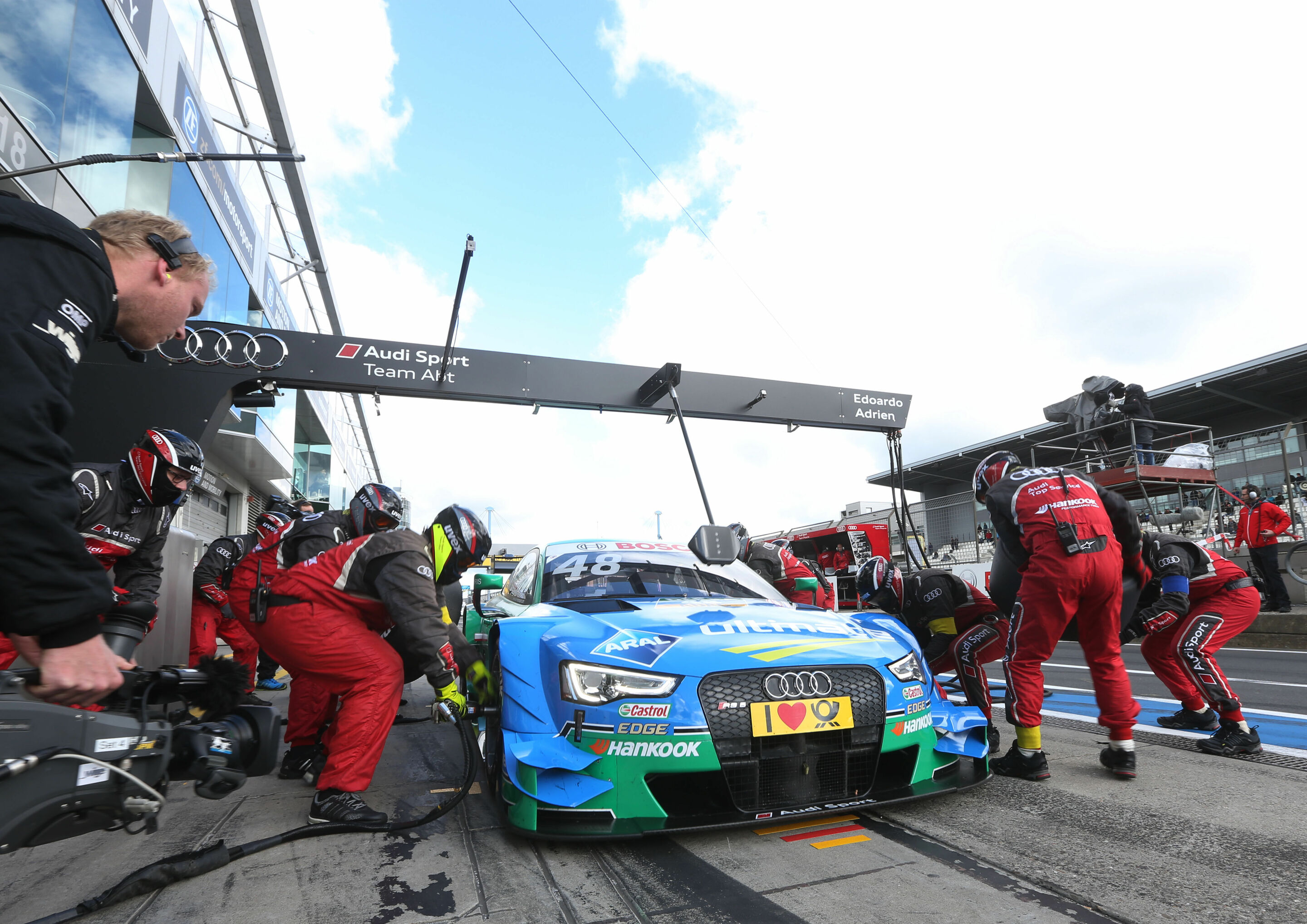 DTM Nürburgring 2015 - Castrol EDGE Audi RS 5 DTM #48 (Audi Sport Team Abt), Edoardo Mortara