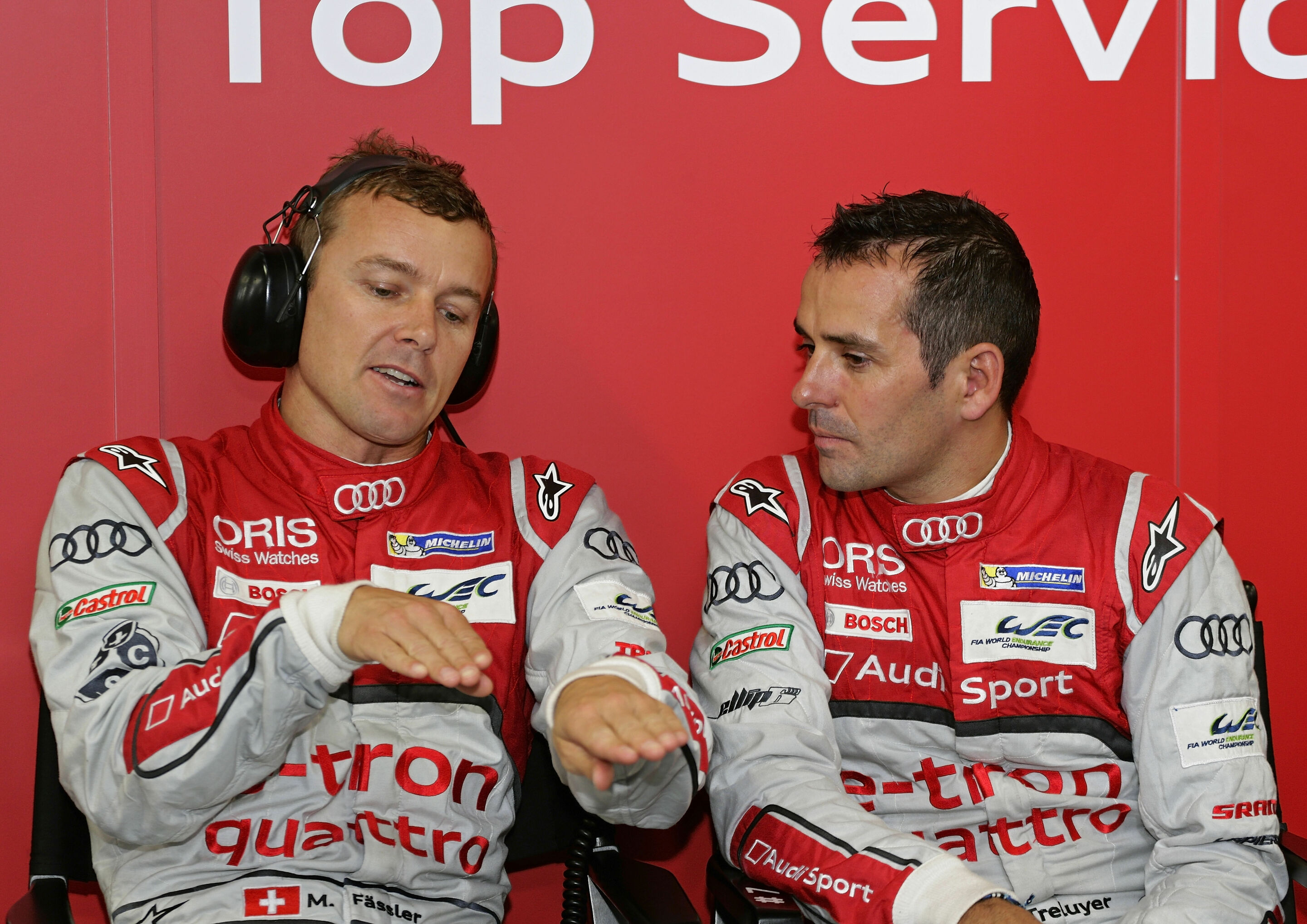 WEC Fuji 2015 - Marcel Fässler, Benoît Tréluyer