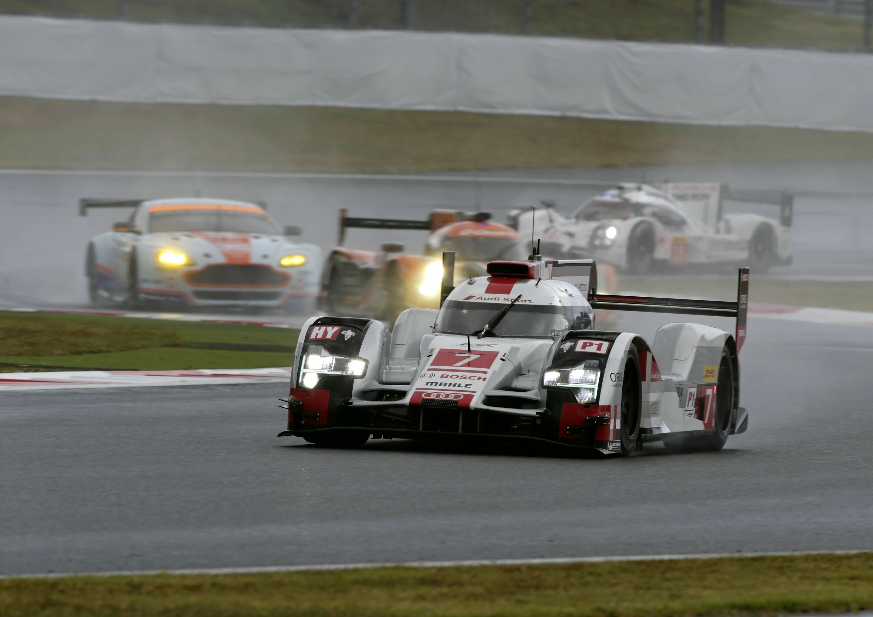 WEC Fuji 2015 - Audi R18 e-tron quattro #7 (Audi Sport Team Joest), Marcel Fässler, André Lotterer, Benoît Tréluyer