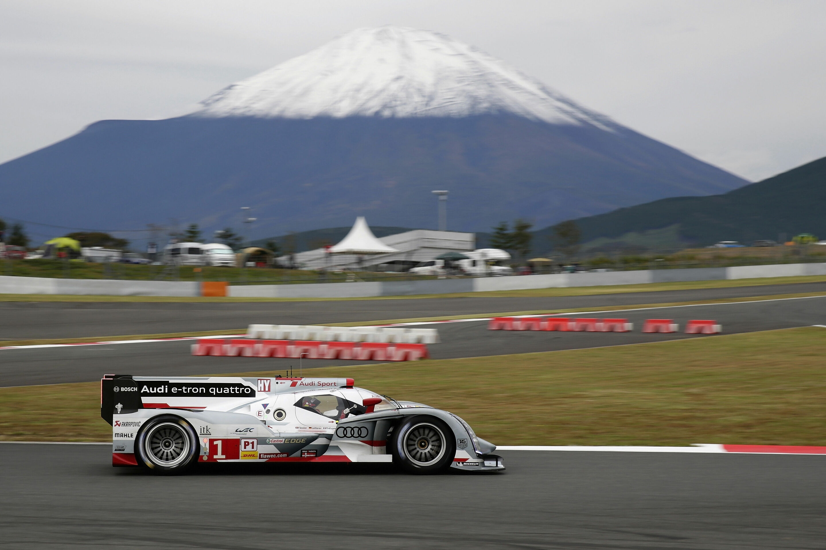 Audi on pole position for the fifth time - At round six of the FIA World Endurance Championship (WEC) in Japan, Audi achieved the fifth consecutive best time of the season with the Audi R18 e-tron quattro. As at Spa and São Paulo, Marcel Fässler/André...
