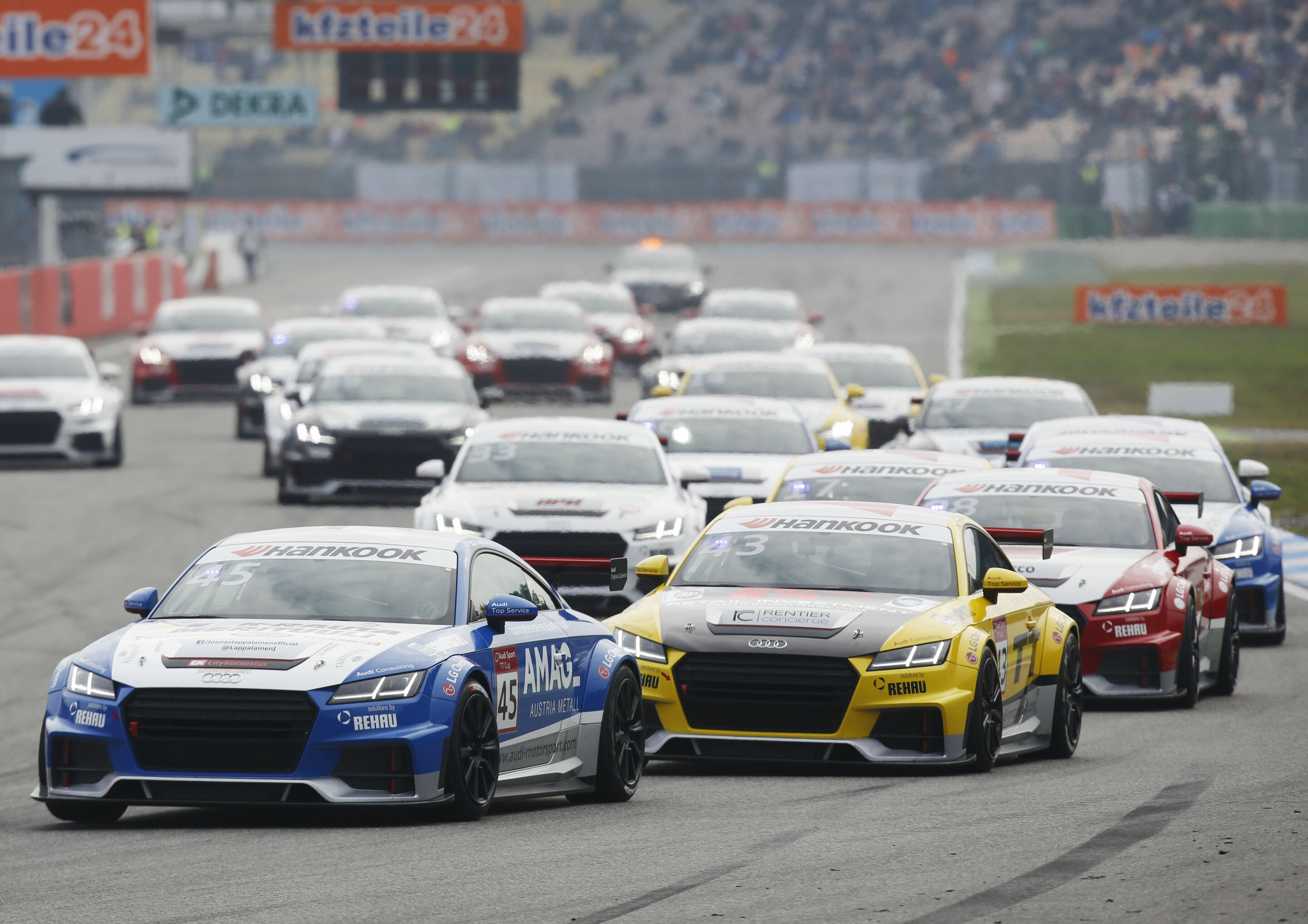 Audi Sport TT Cup Finale Hockenheim 2015 - Audi TT cup #45, Joonas Lappalainen