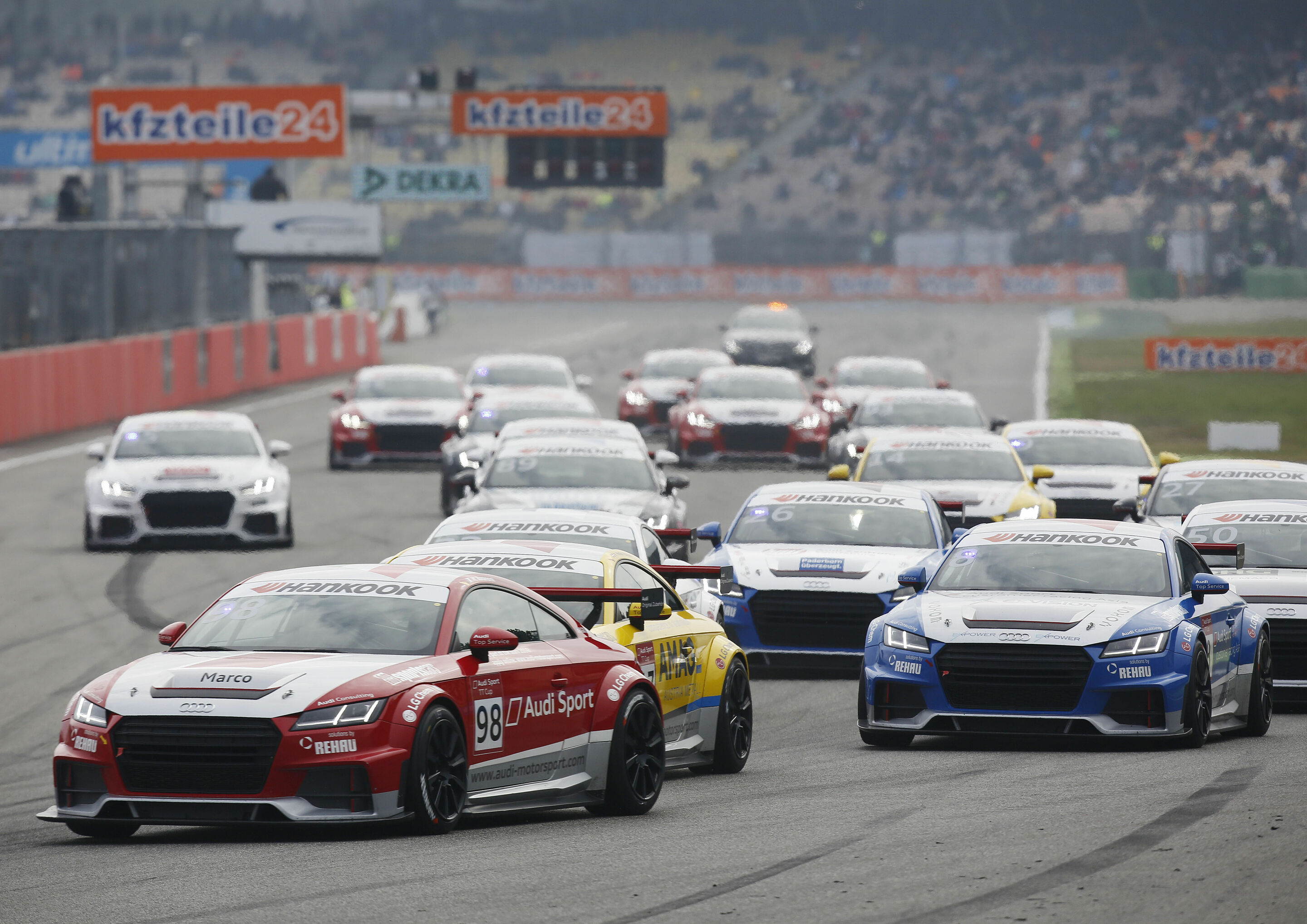 Audi Sport TT Cup Finale Hockenheim 2015 - Audi TT cup #98, Marco Bonanomi