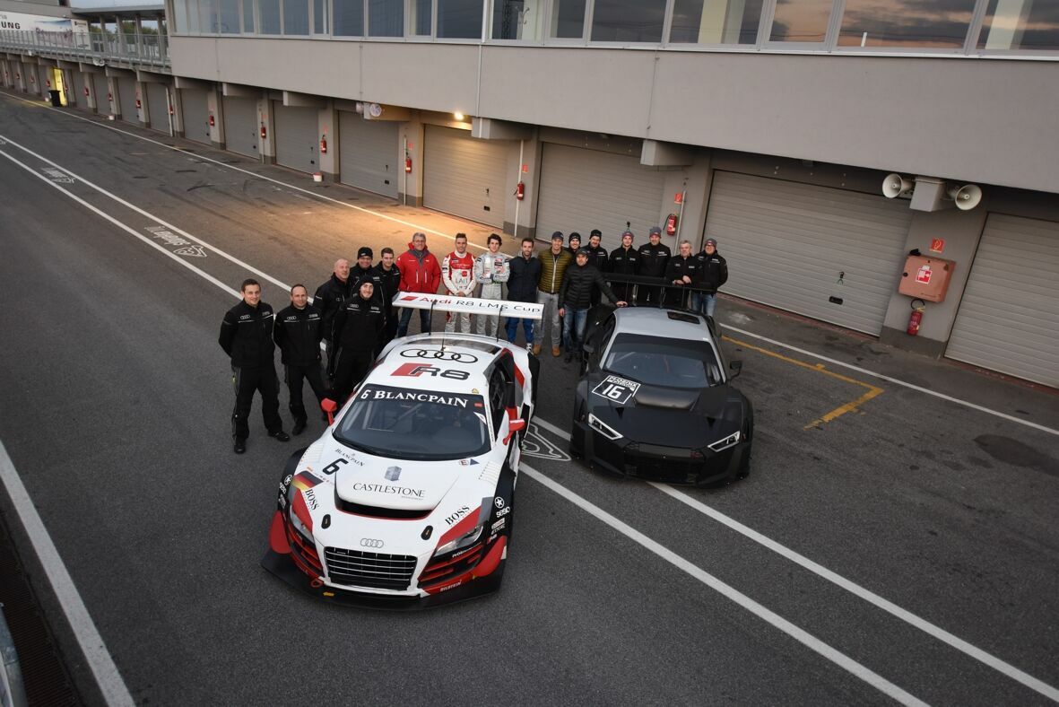 Nicolaj Møller Madsen - Nicolaj Møller Madsen beim GT3-Test mit dem Audi Sport Team Phoenix auf dem Slovakia Ring