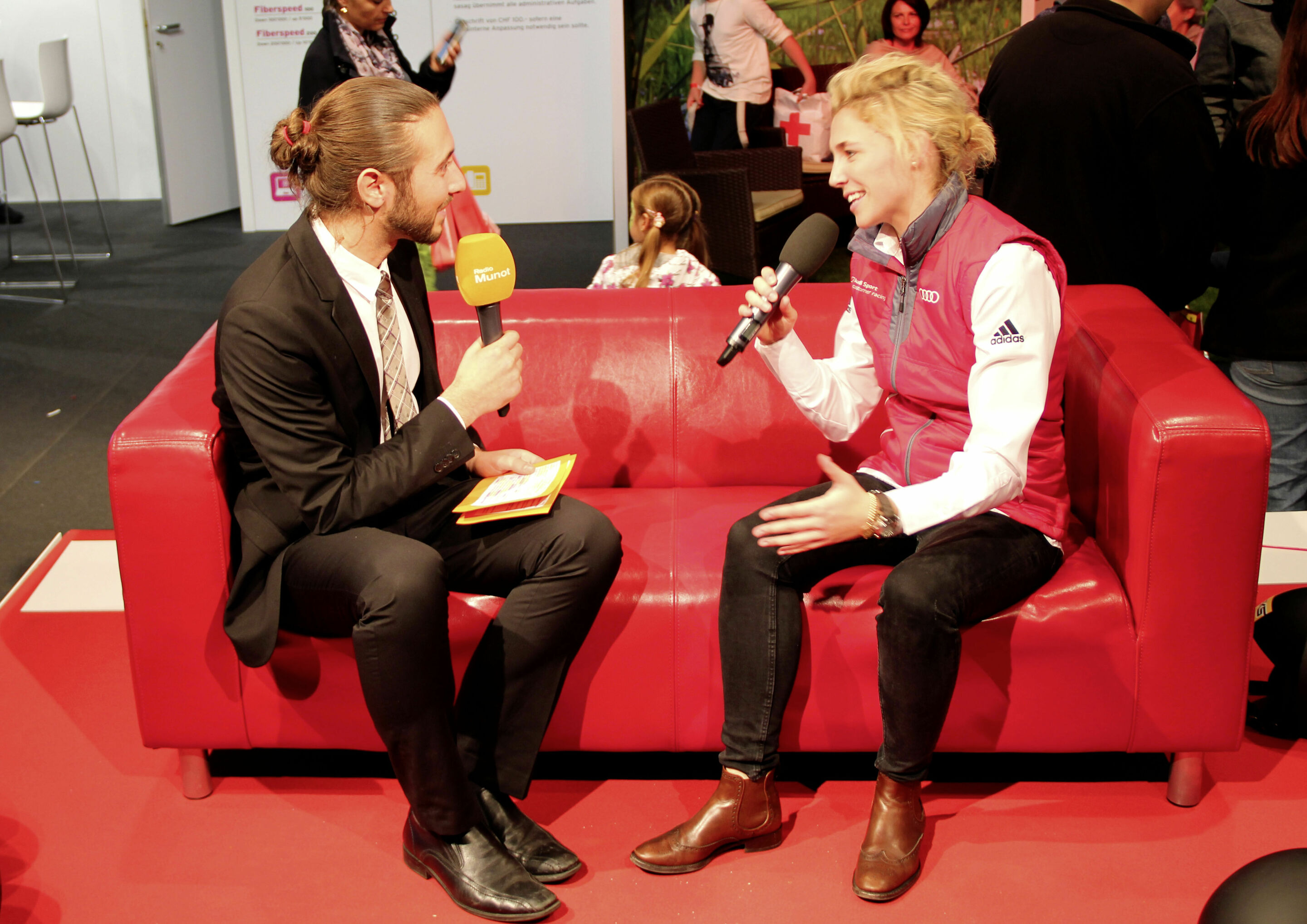 Rahel Frey auf Schaffhauser Herbstmesse - Rahel Frey
