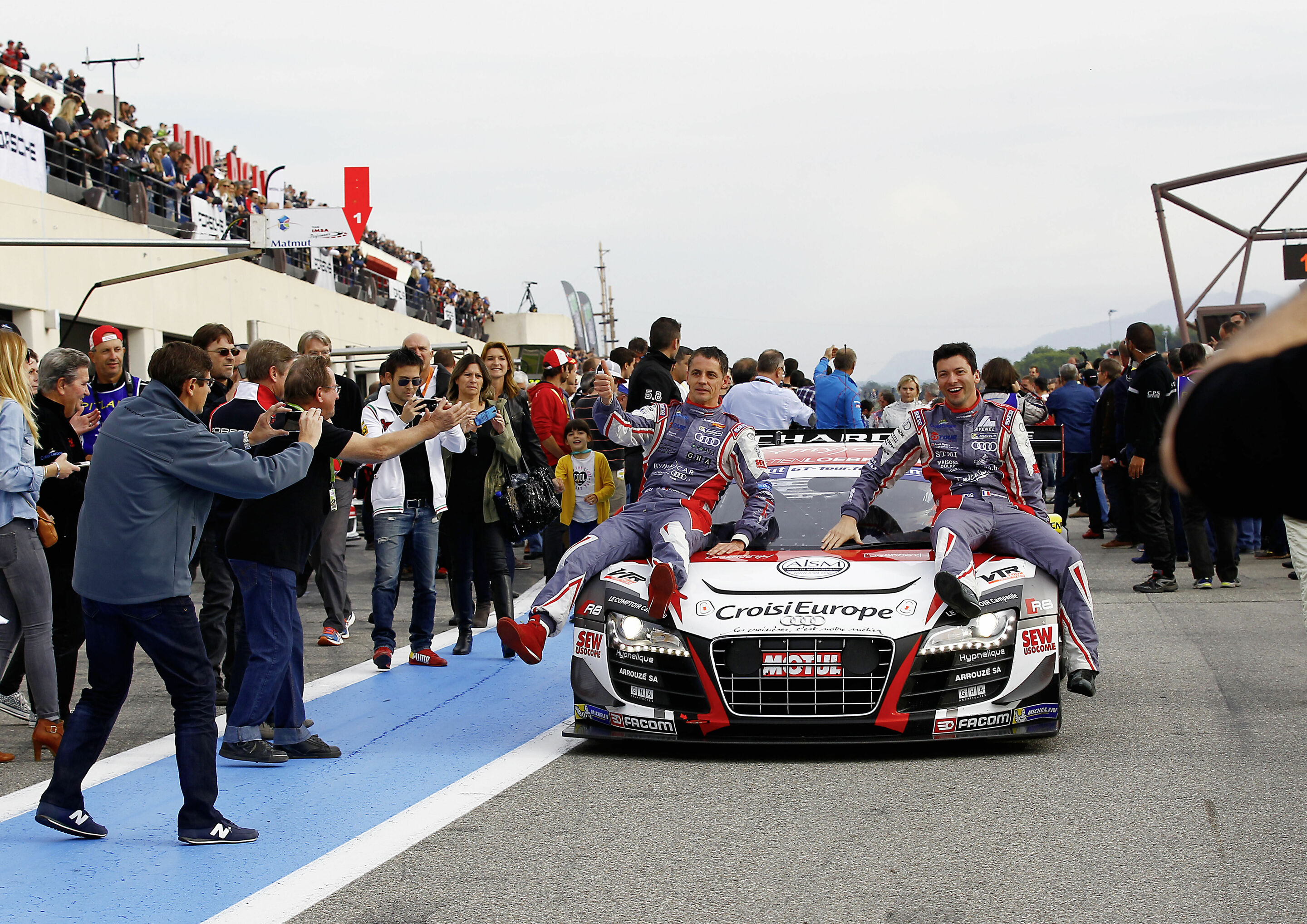 GT Frankreich 2015 - Audi R8 LMS ultra #3 (Sébastien Loeb Racing), David Hallyday/Philippe Gaillard/Mike Parisy