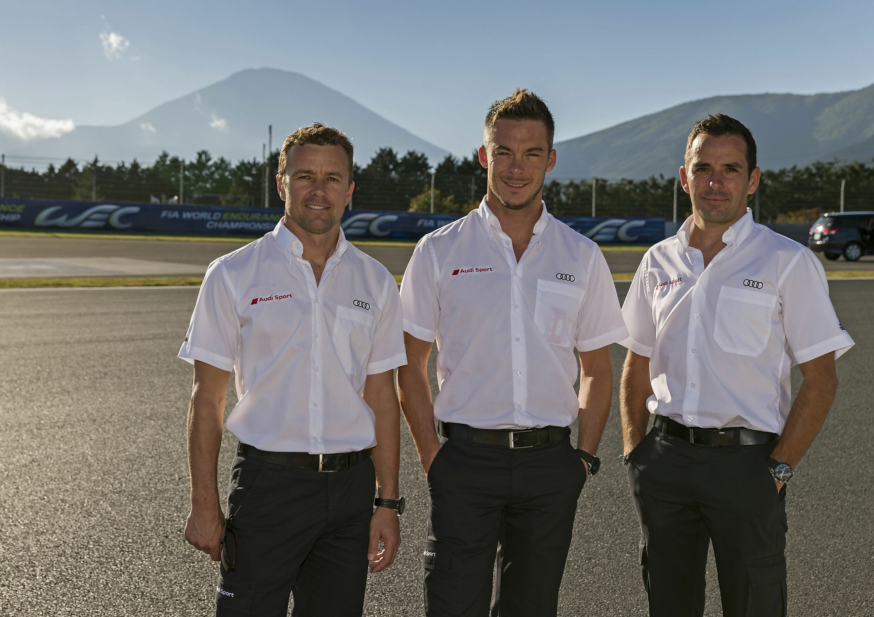 WEC Fuji 2015 - Marcel Fässler, André Lotterer, Benoît Tréluyer