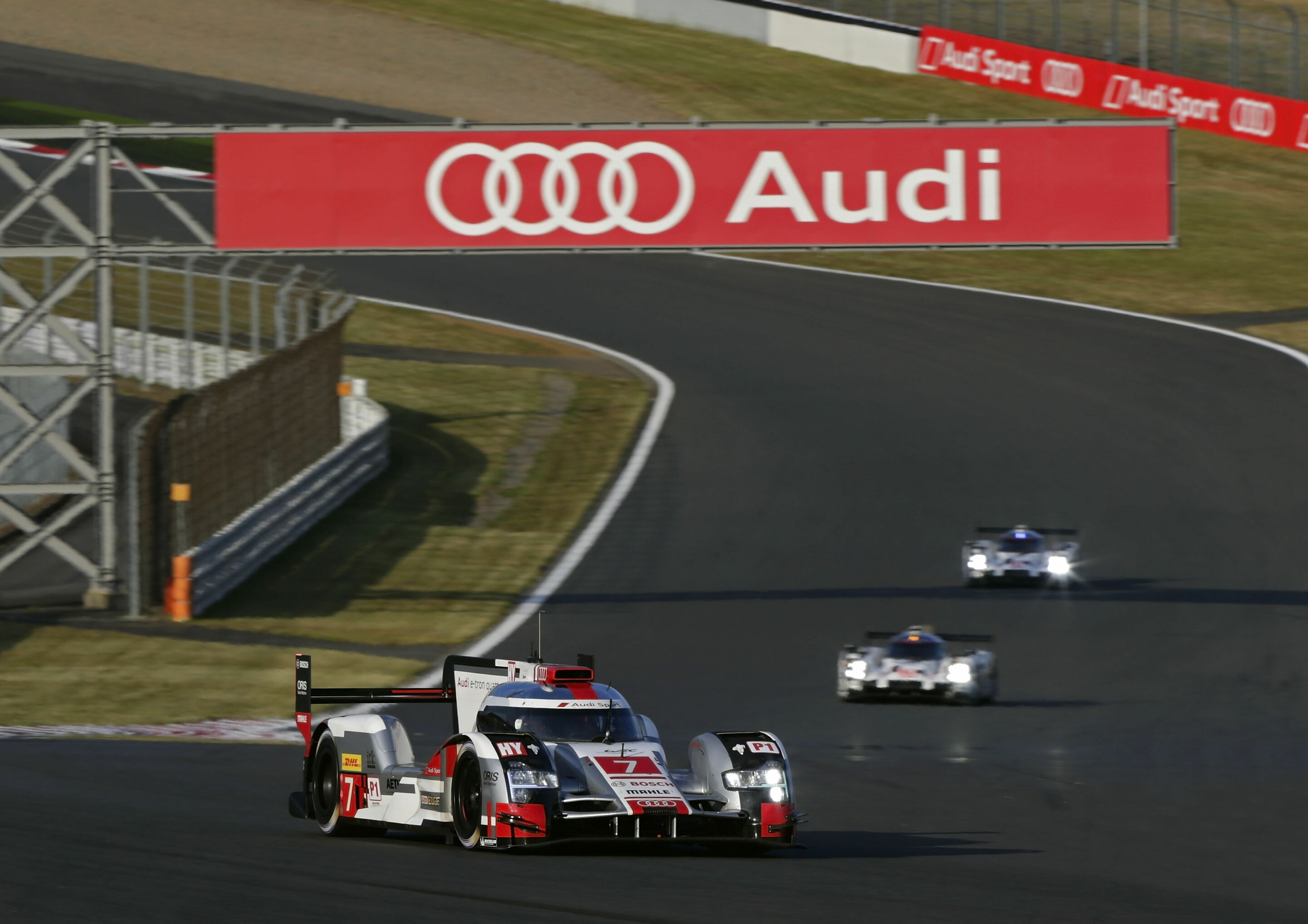 WEC Fuji 2015 - Audi R18 e-tron quattro #7 (Audi Sport Team Joest), Marcel Fässler, André Lotterer, Benoît Tréluyer
