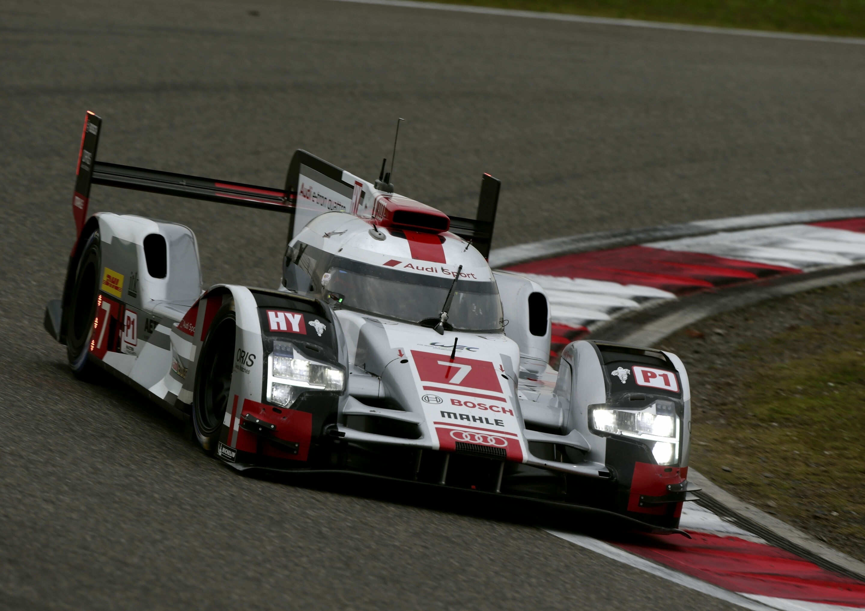 WEC Shanghai 2015 - Audi R18 e-tron quattro #7 (Audi Sport Team Joest), Marcel Fässler, André Lotterer, Benoît Tréluyer