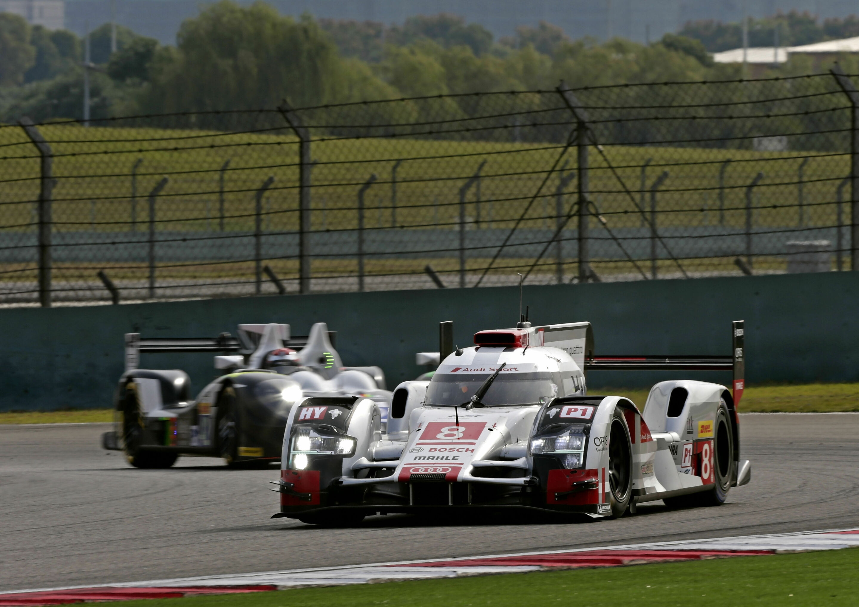 WEC Shanghai 2015 - Audi R18 e-tron quattro #8 (Audi Sport Team Joest), Lucas di Grassi, Loïc Duval, Oliver Jarvis