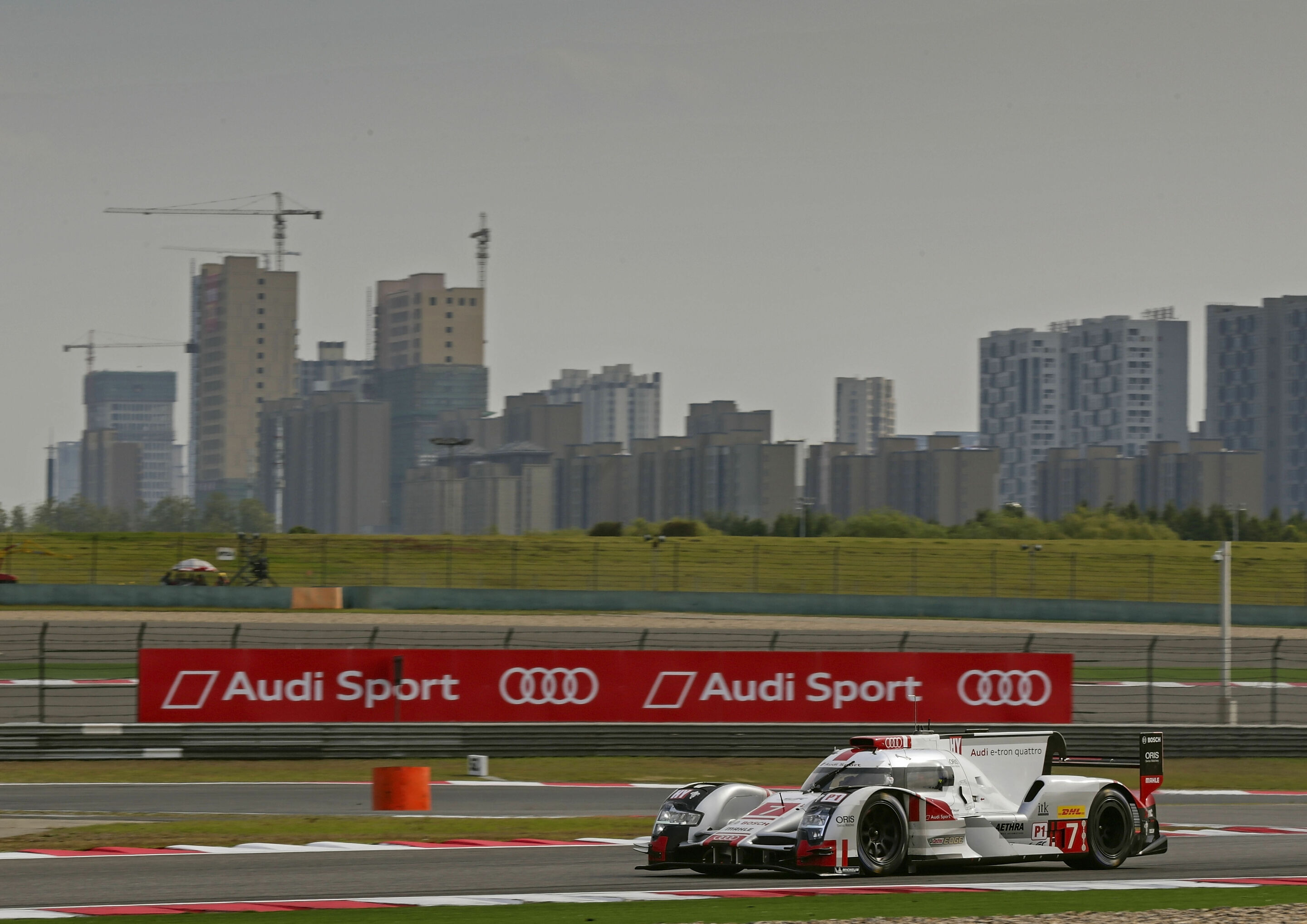 WEC Shanghai 2015 - Audi R18 e-tron quattro #7 (Audi Sport Team Joest), Marcel Fässler, André Lotterer, Benoît Tréluyer