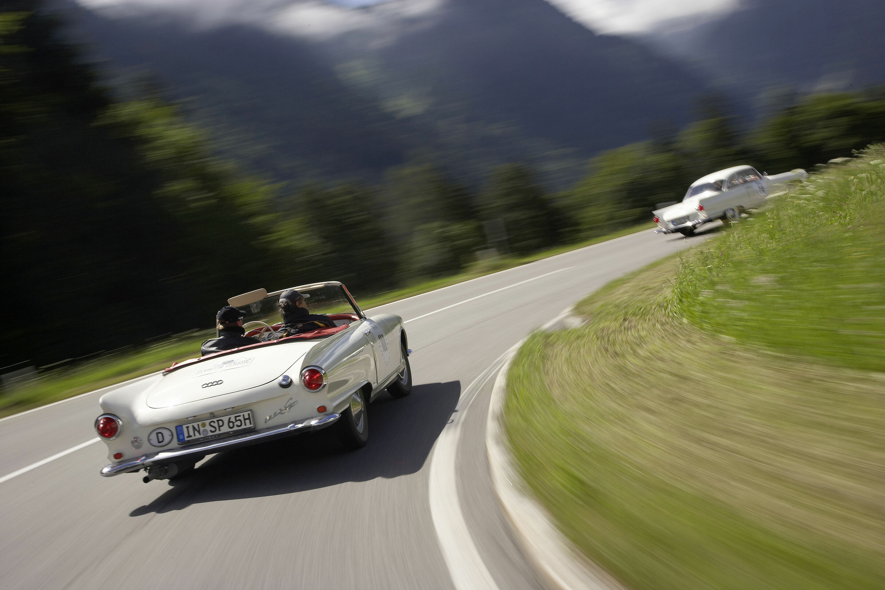 „Nach oben offen“: Audi mit Cabrios auf Techno Classica - Vor 50 Jahren lief der letzte Auto Union 1000 Sp Roadster vom Band. Nur 1.640 Stück wurden gebaut.