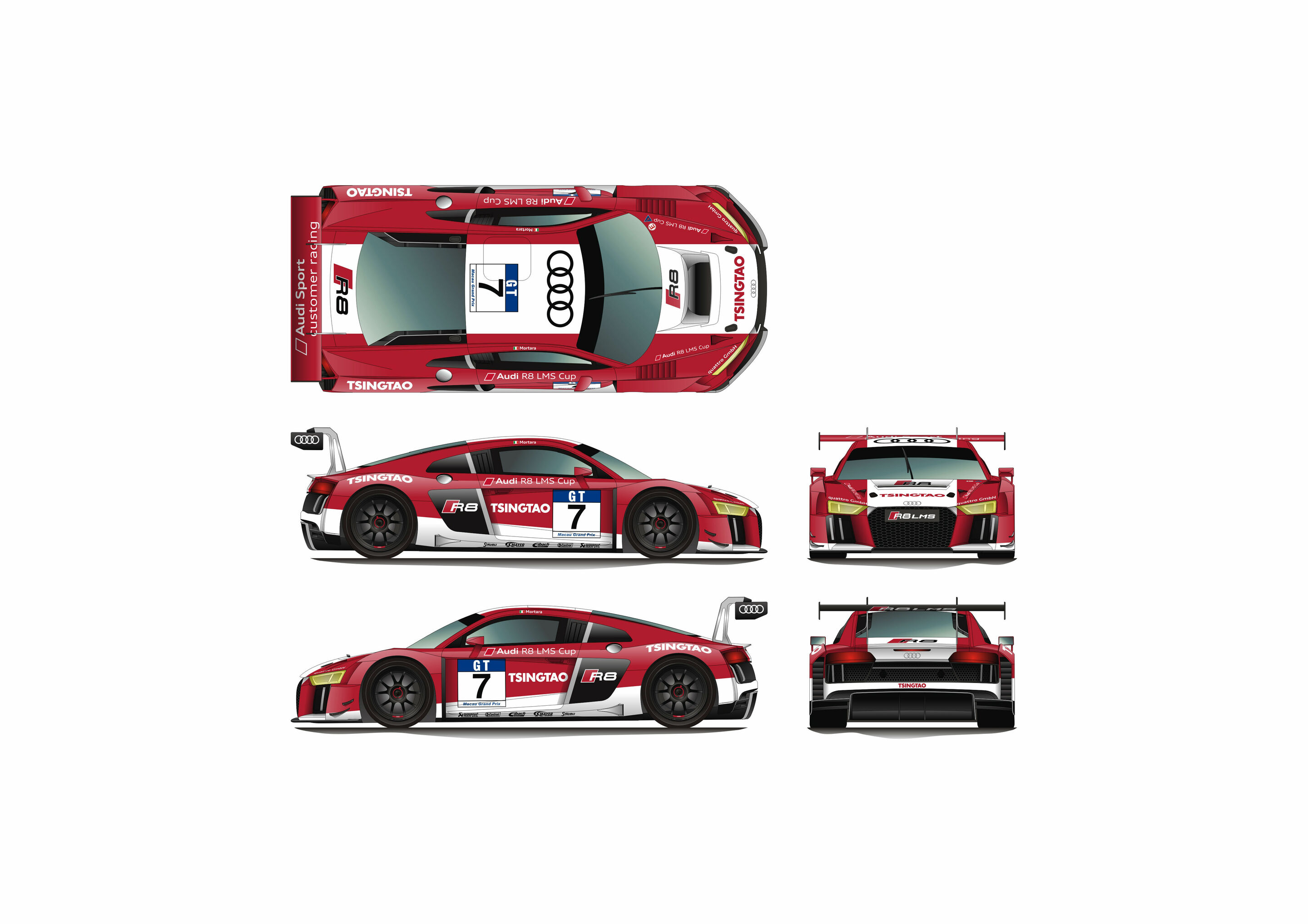 Edoardo Mortara - Audi R8 LMS #6 (Audi Sport Team Phoenix), Edoardo Mortara