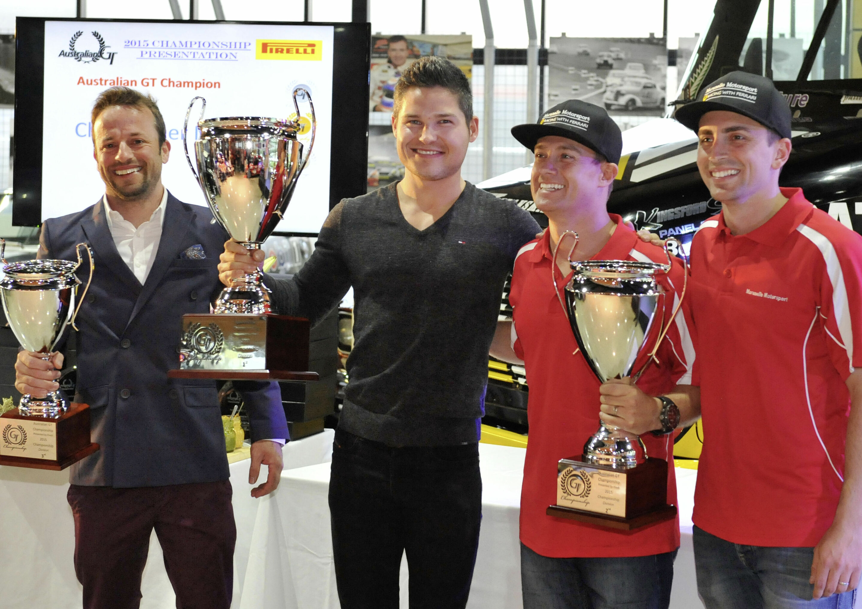 GT Australien 2015 - Klark Quinn, Christopher Mies, Grant Denyer, Tony D’Alberto