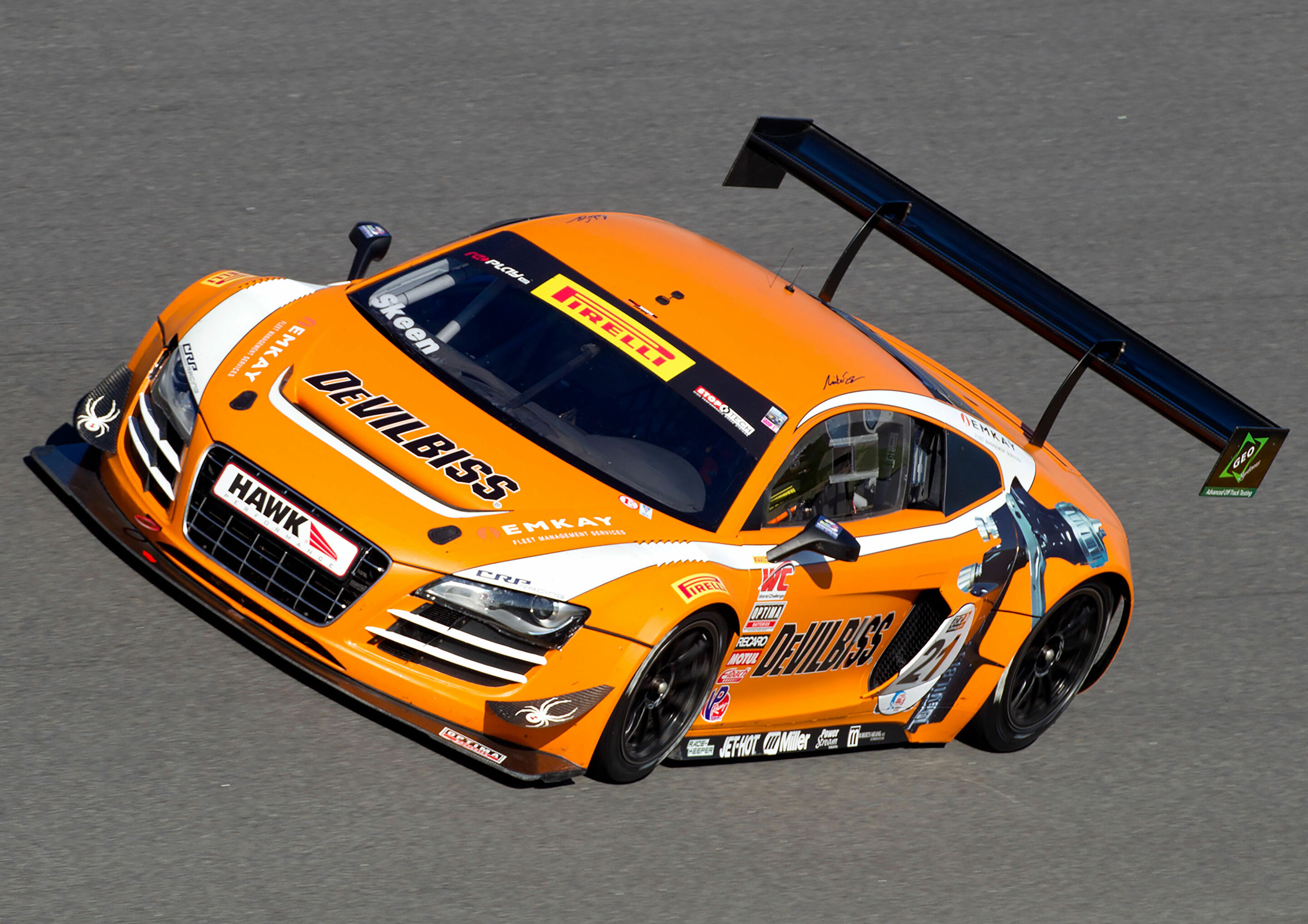 HSR Classic 24 Hour - Audi R8 LMS ultra #21 (CRP Racing ), Mike Skeen/David Roberts